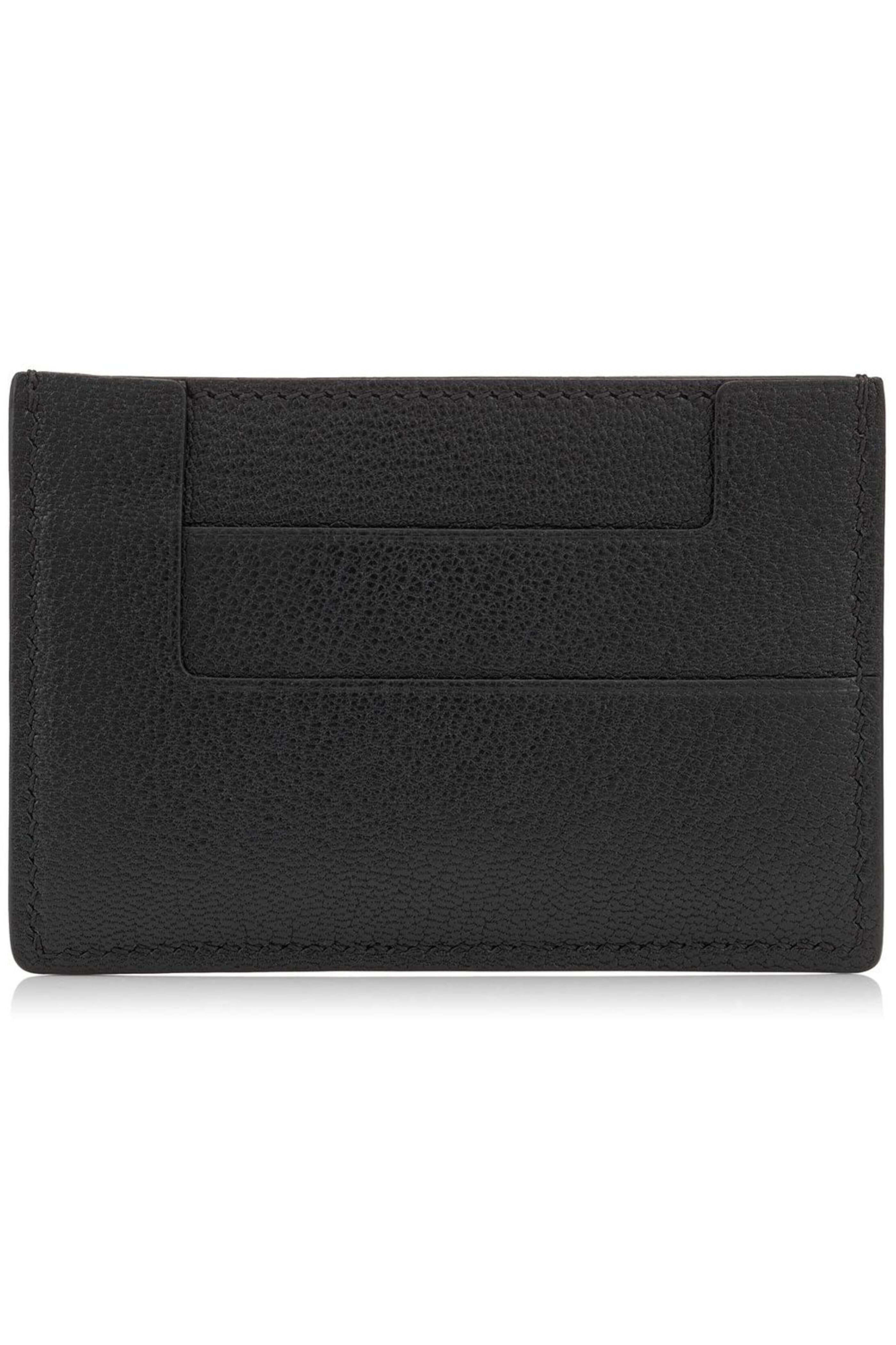 Tom Ford - Grain Leather Card Holder in Black