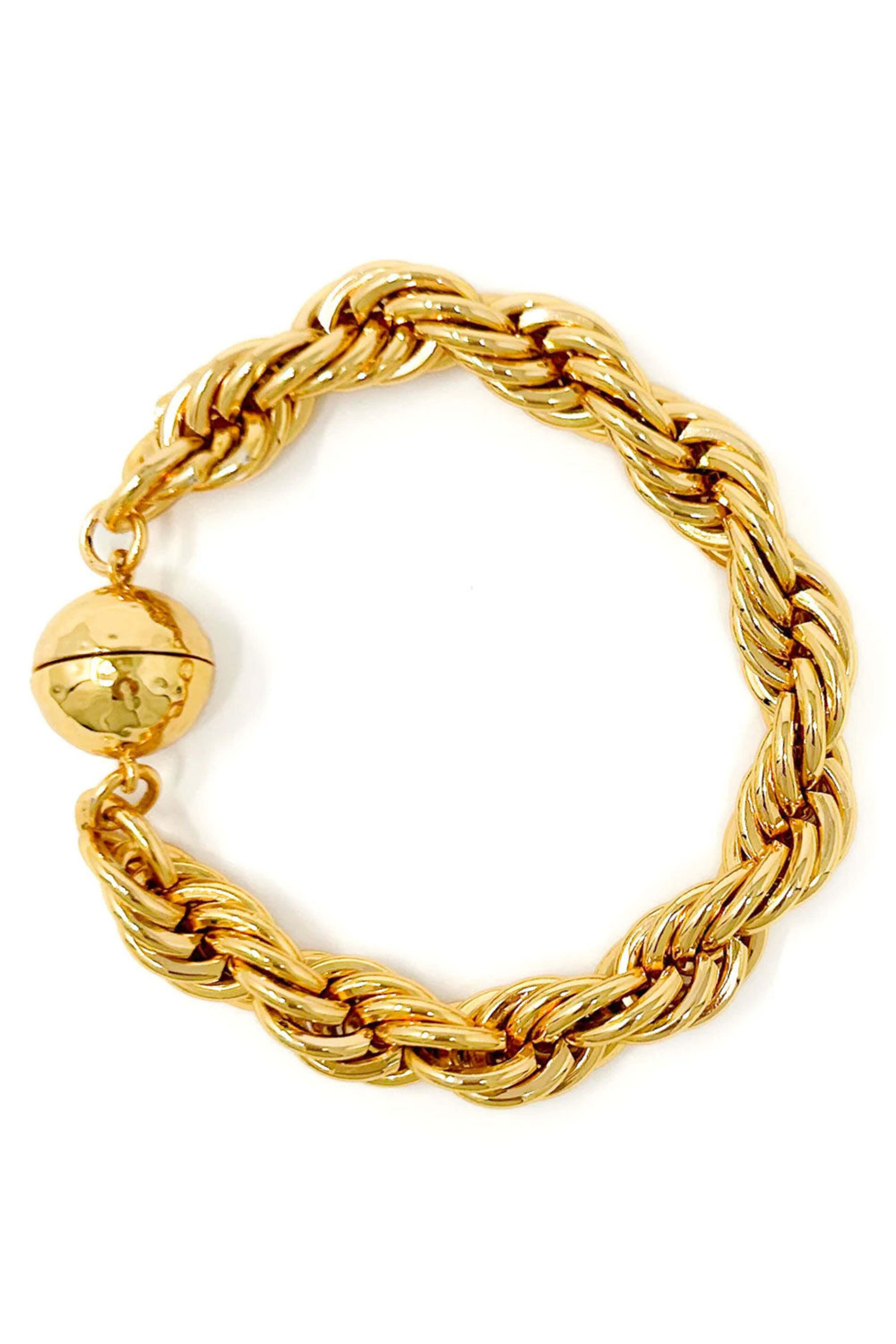Nest Jewelry - Gold Rope Chain Bracelet
