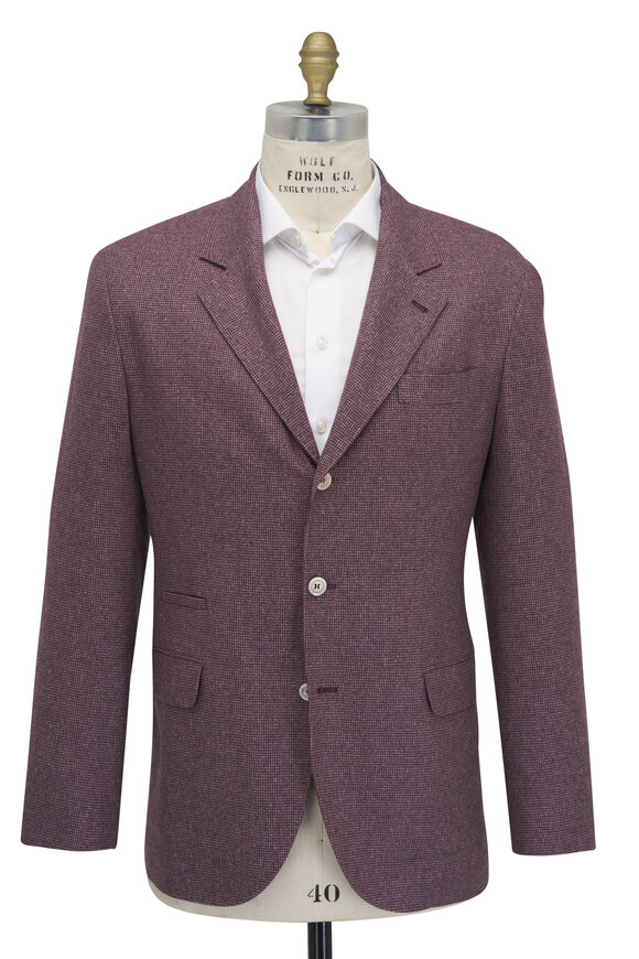 Brunello Cucinelli - Rose Mini Check Sportcoat