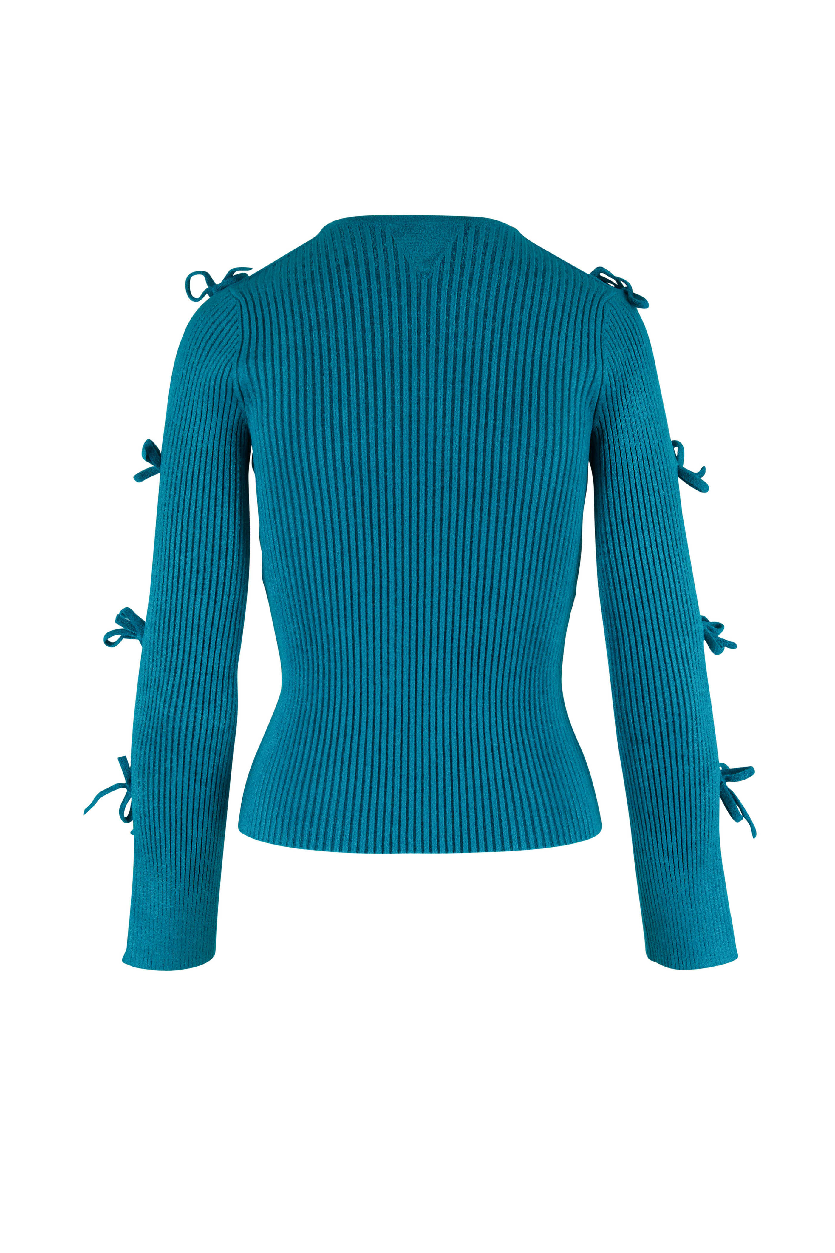 Bottega Veneta - Teal Lightweight Uniform Sweater