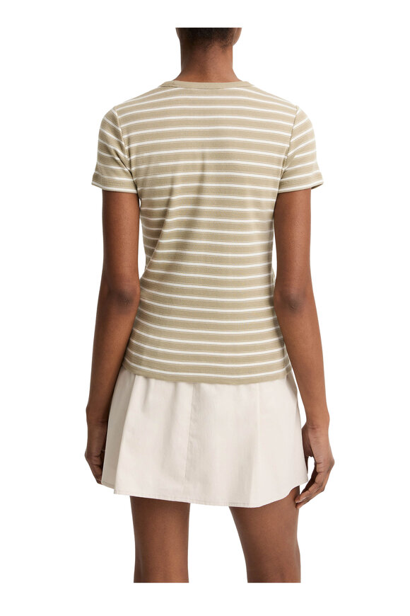Vince Salted Moss Combo Stripe '90s Shrunken T-Shirt - view 3