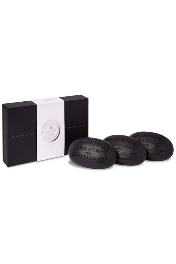 Beaba Srl Exclusive Box of 3 Black Roses Soaps