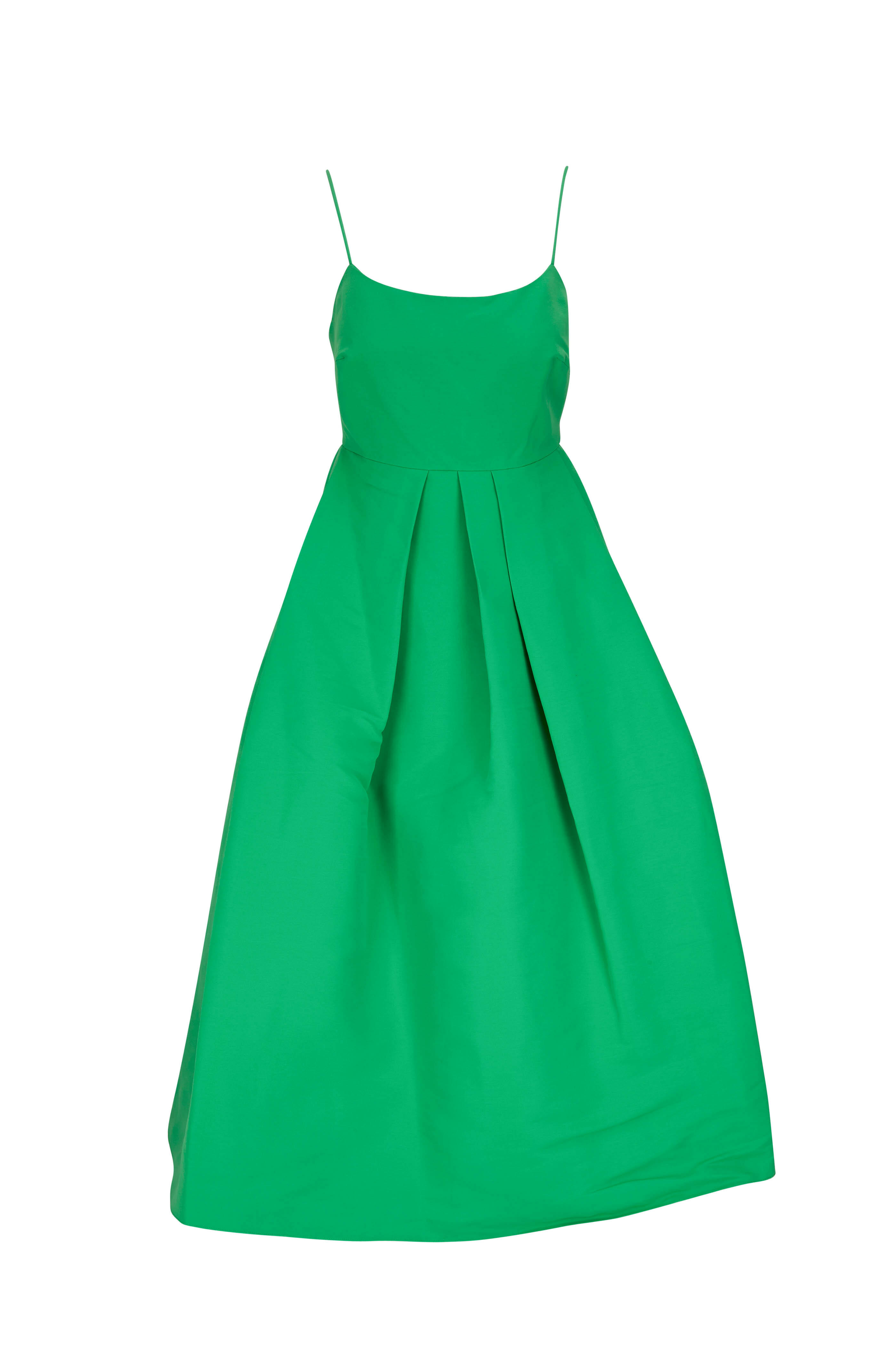Sachin + Babi - Audra Kelly Green Pleated Dress