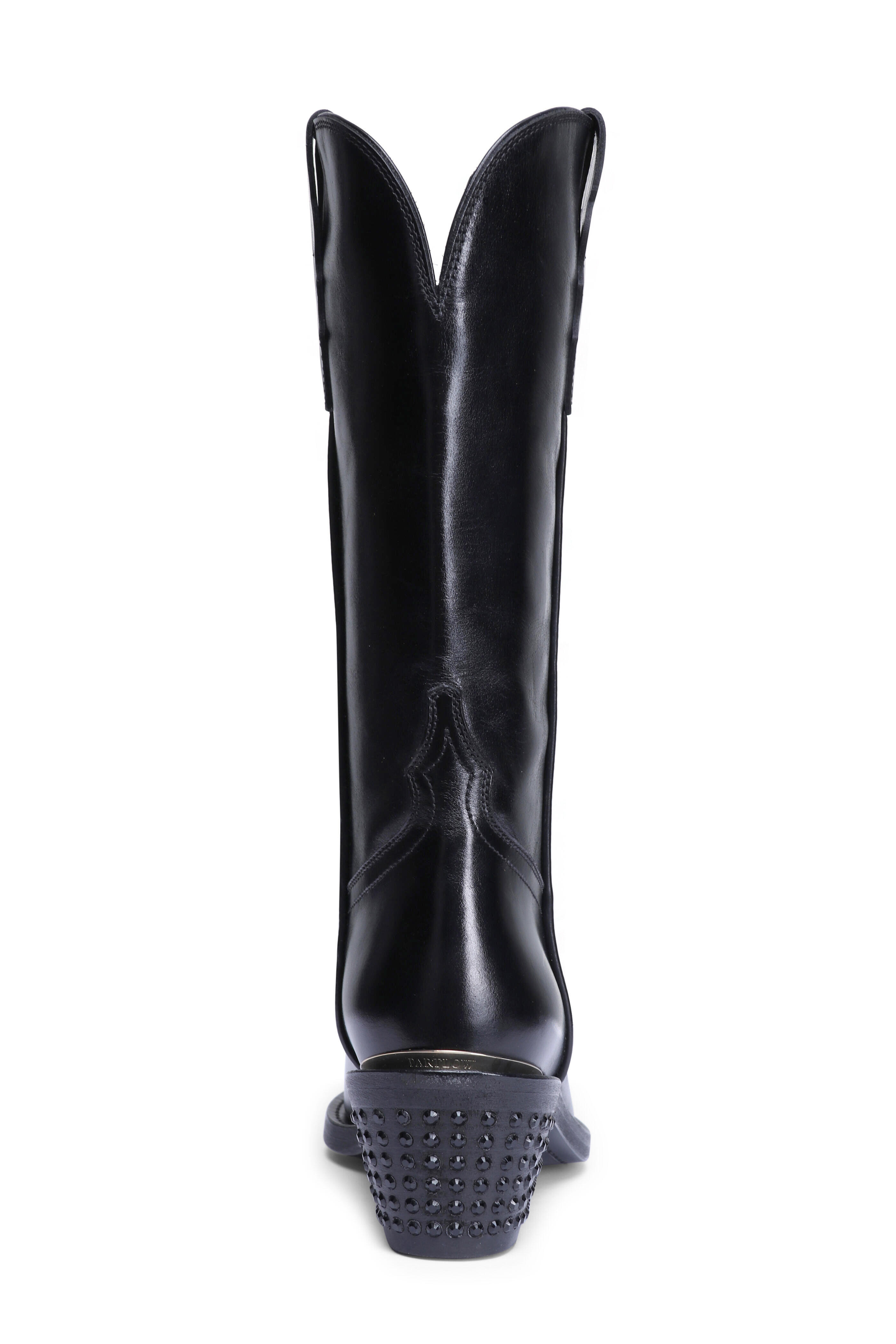 Partlow - Sharon Black Crystal Embellished Cowboy Boot
