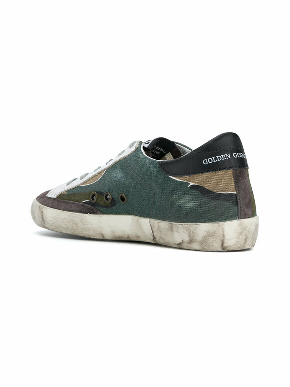 Golden Goose - Women's Camo Canvas Low Top Sneaker 