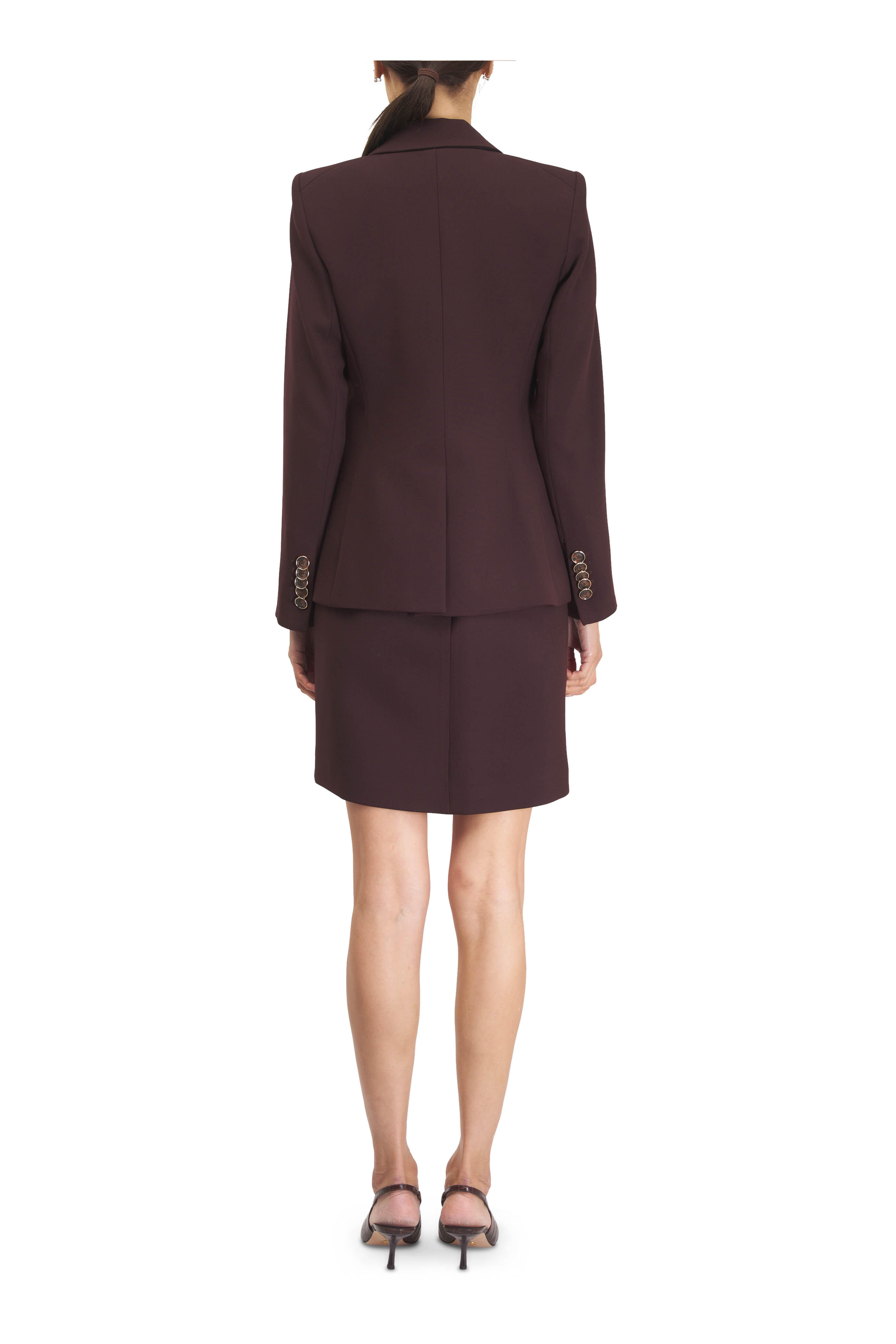 Veronica Beard - Miller Dark Currant Dickey Jacket