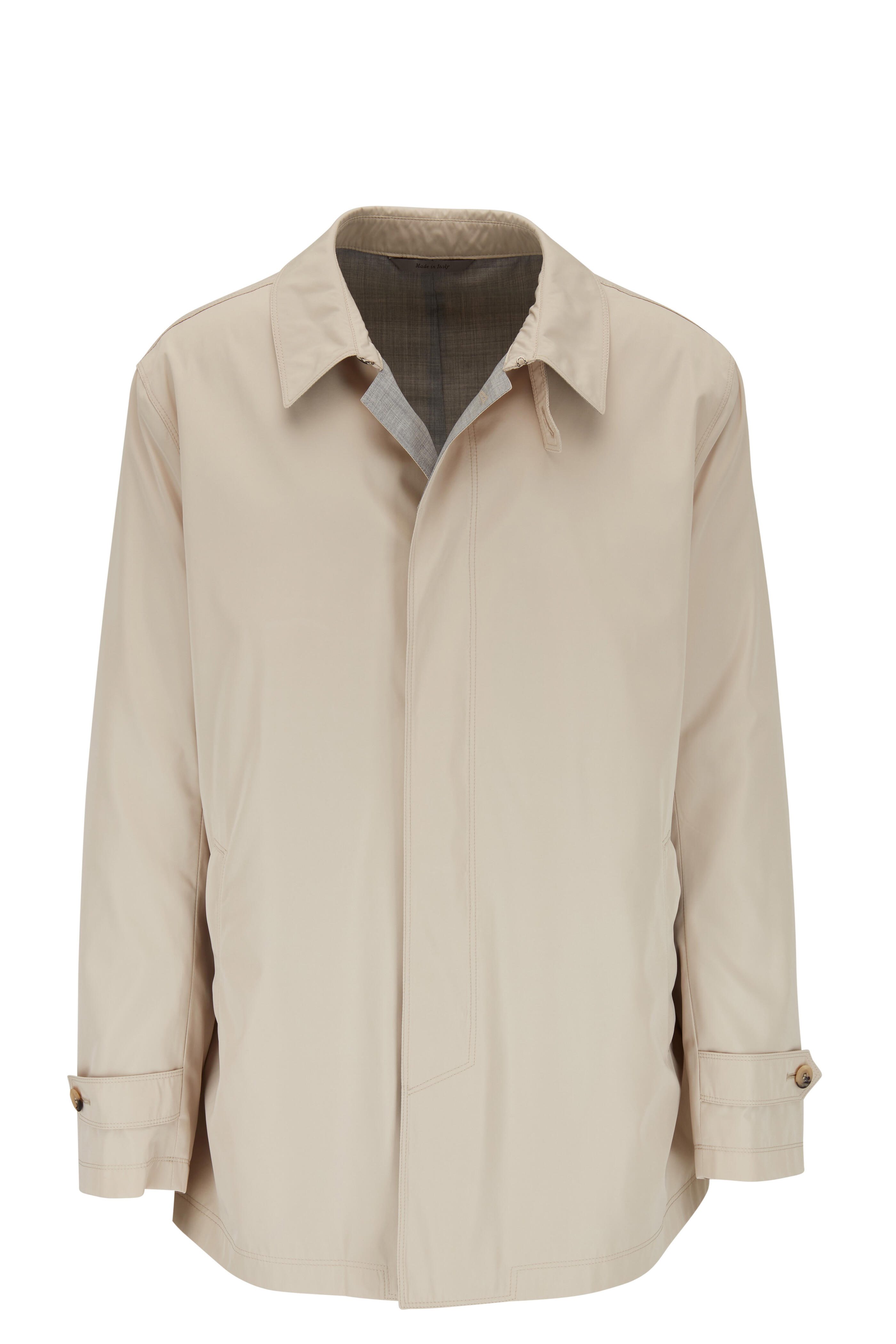 Canali - Classic Tan Trench Coat
