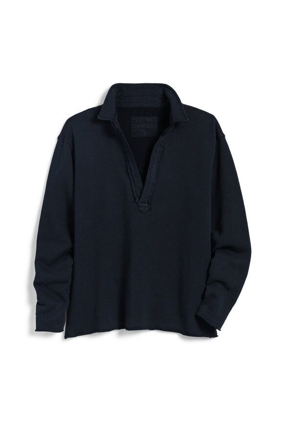 Frank & Eileen Navy Blue Patrick Popover Henley - view 1