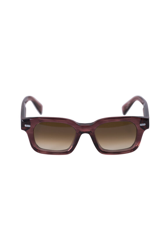 Oliver Peoples Jared Hazy Purple Sunglasses - view 2