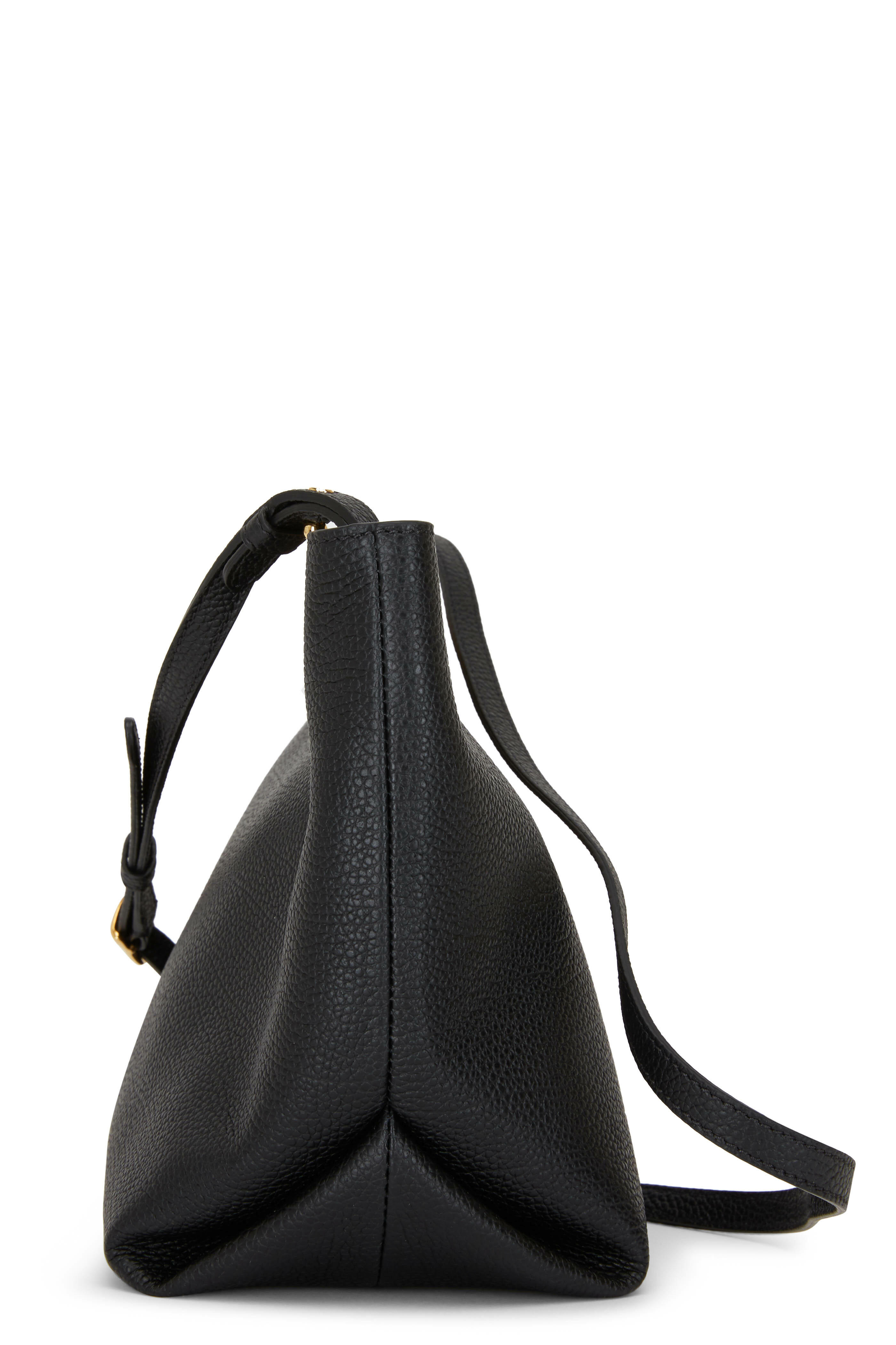 BOTTEGA VENETA: Loop bag in brushed leather - Black