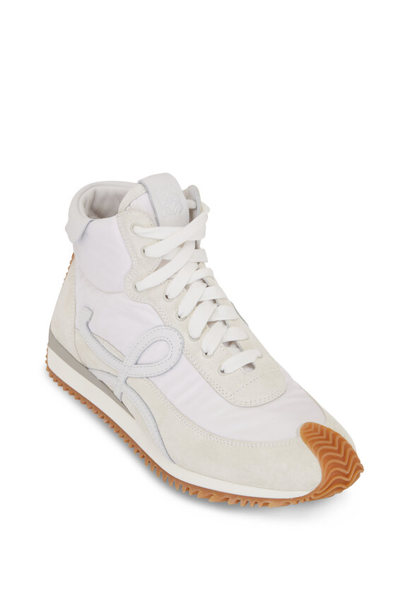 Loewe - Flow Runner White High-Top Sneaker