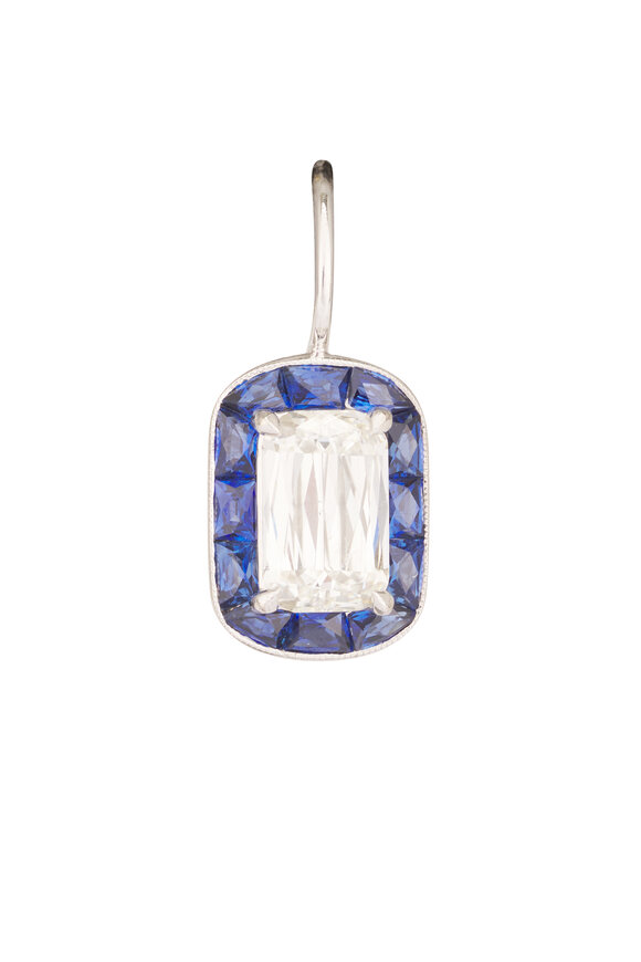 Lowy & Co Diamond Drop Earrings - view 2