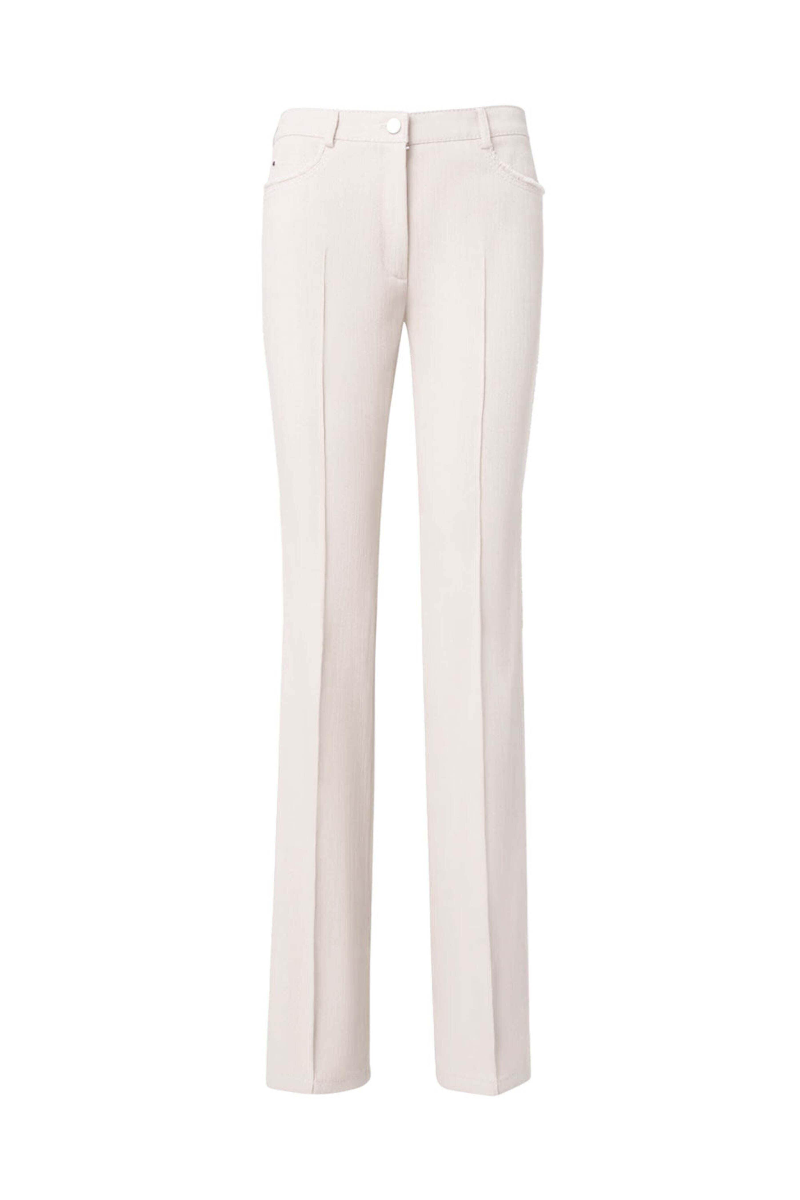 Akris Punto - Cream Faye Denim Trouser