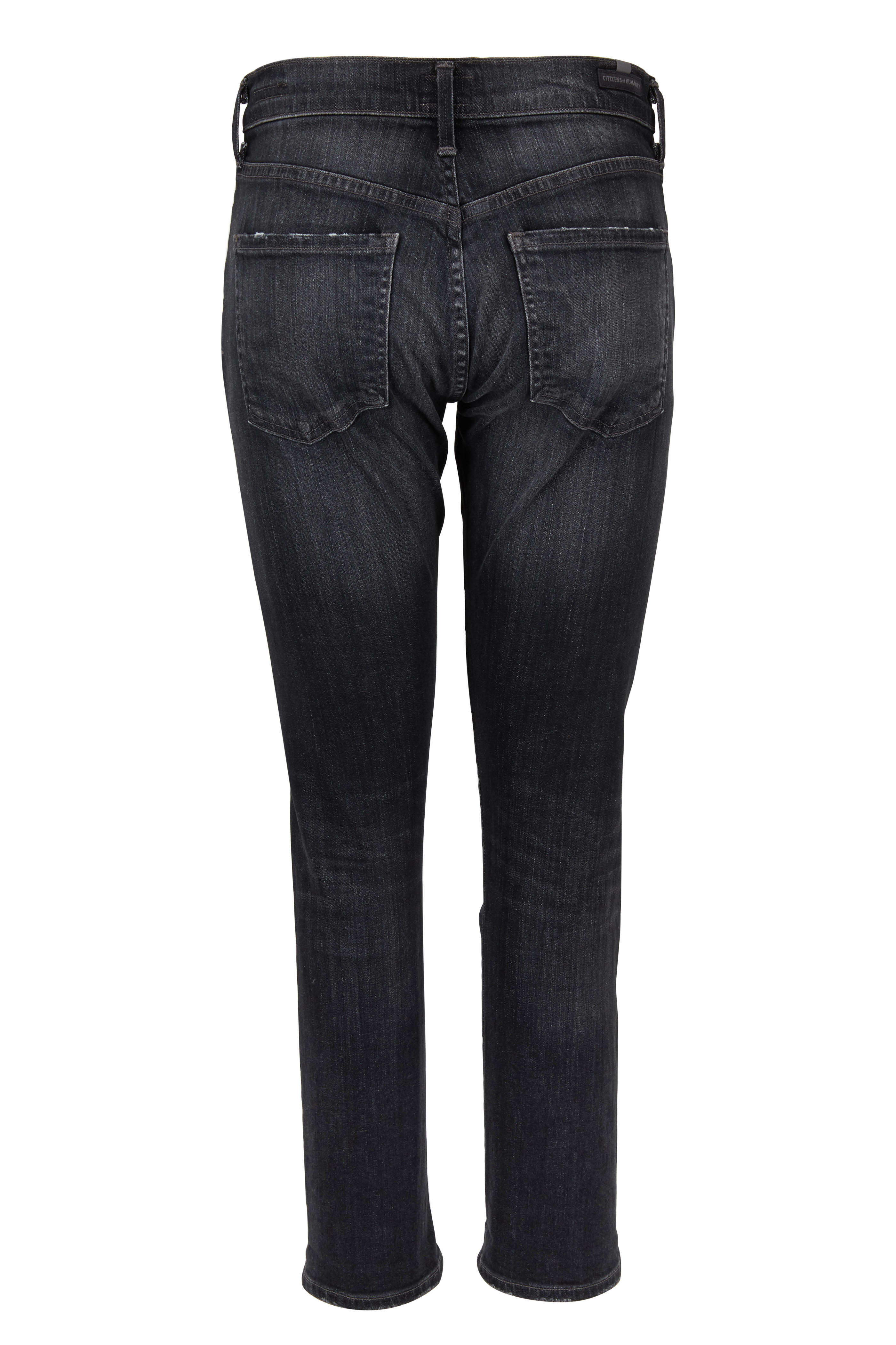 Citizens of Humanity - Emerson Dark Gray Slim Fit Boyfriend Jean