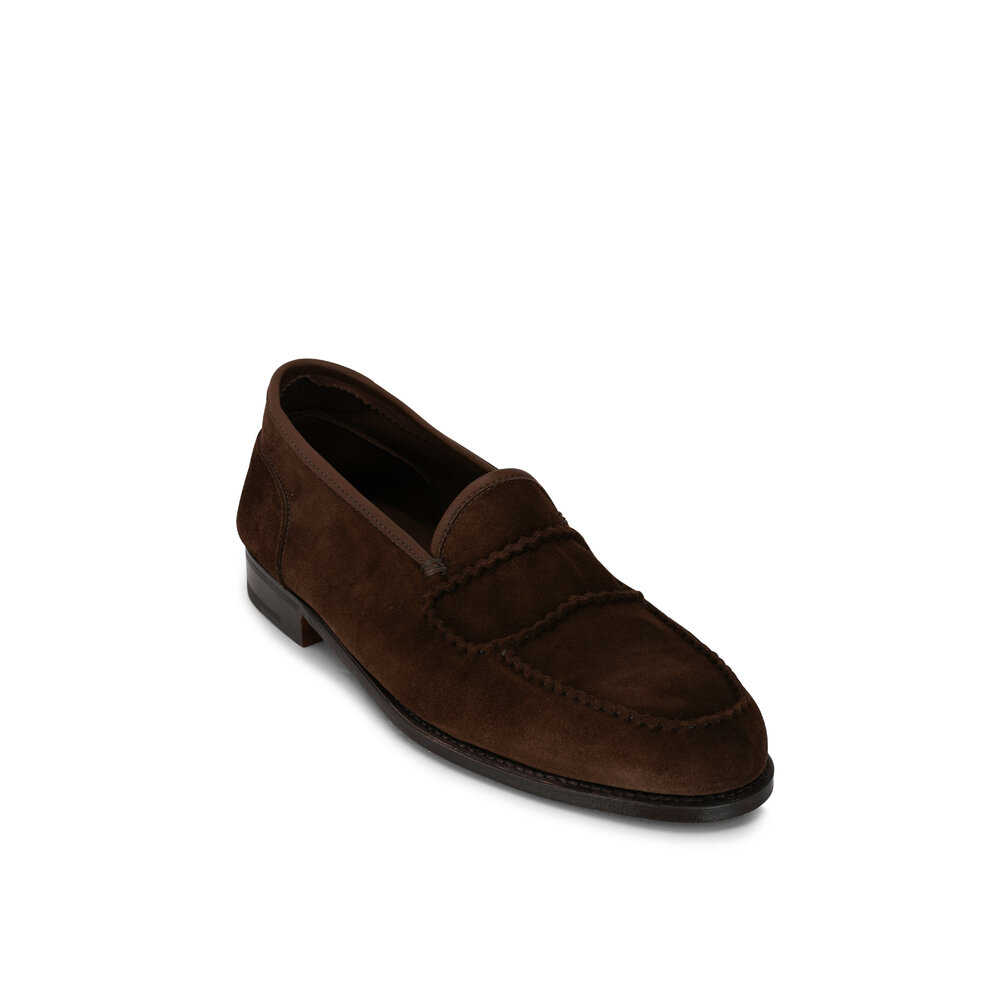 Saunton Bracken Misty Calf EE-width – Double Monk