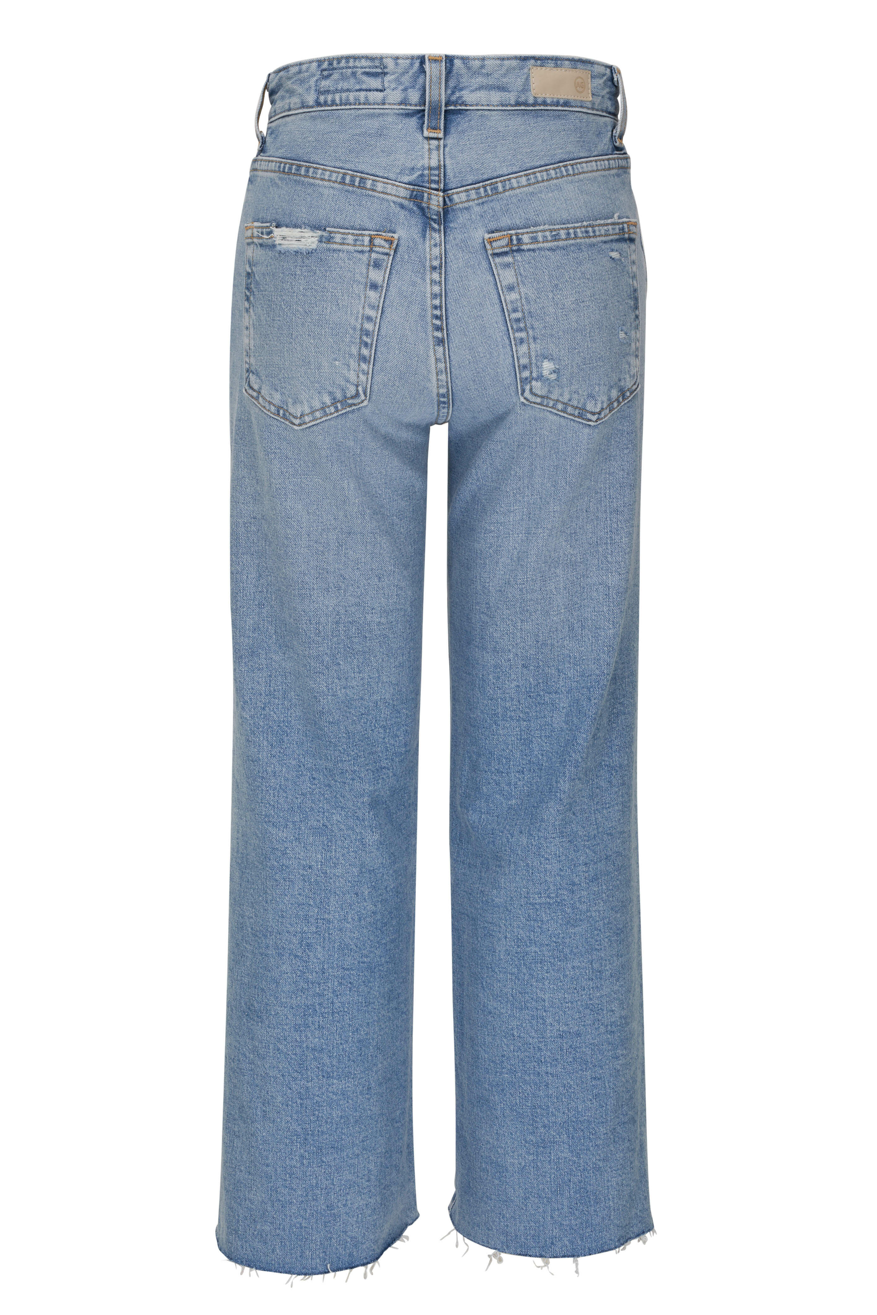 AG - Saige High Rise Wide Leg Crop Jean | Mitchell Stores