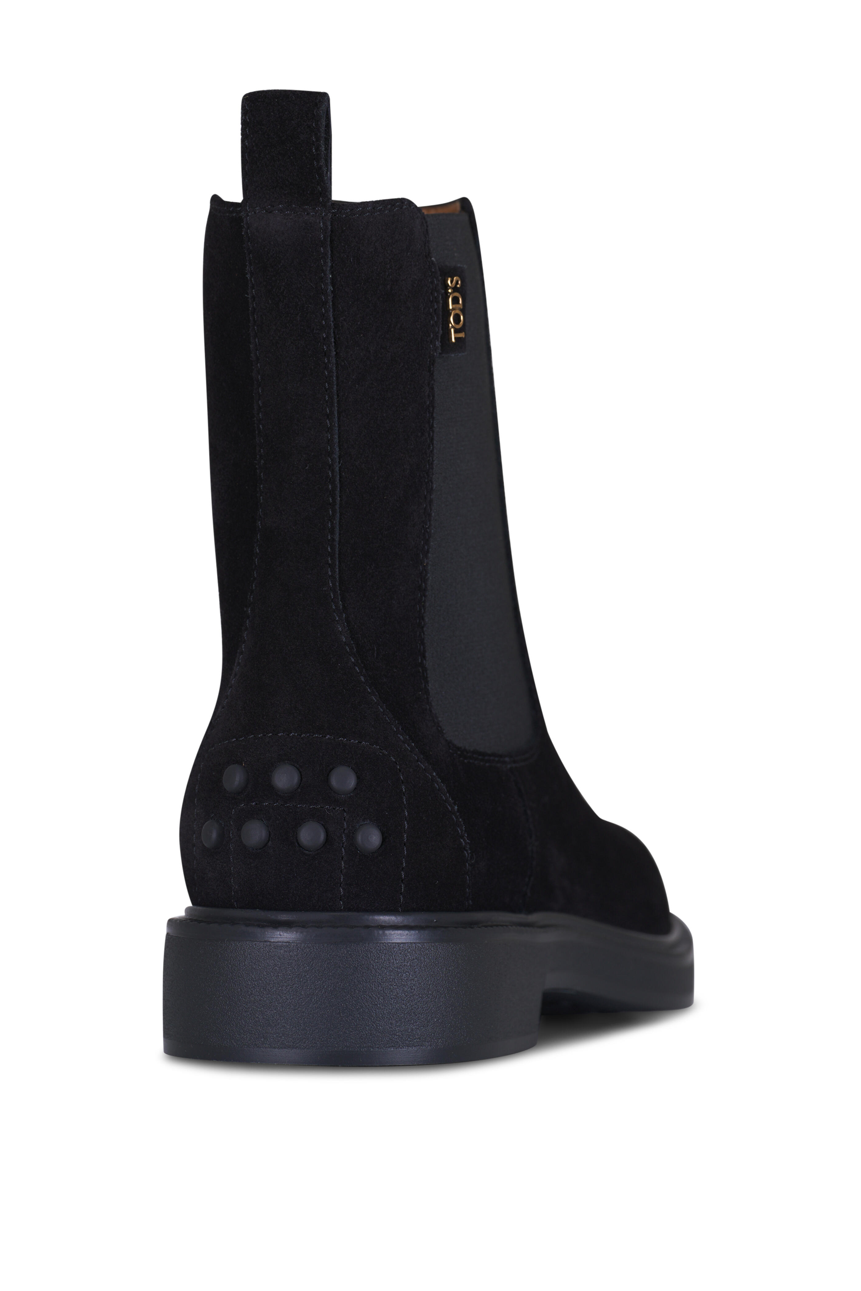 Tod's - Black Suede Short Boot