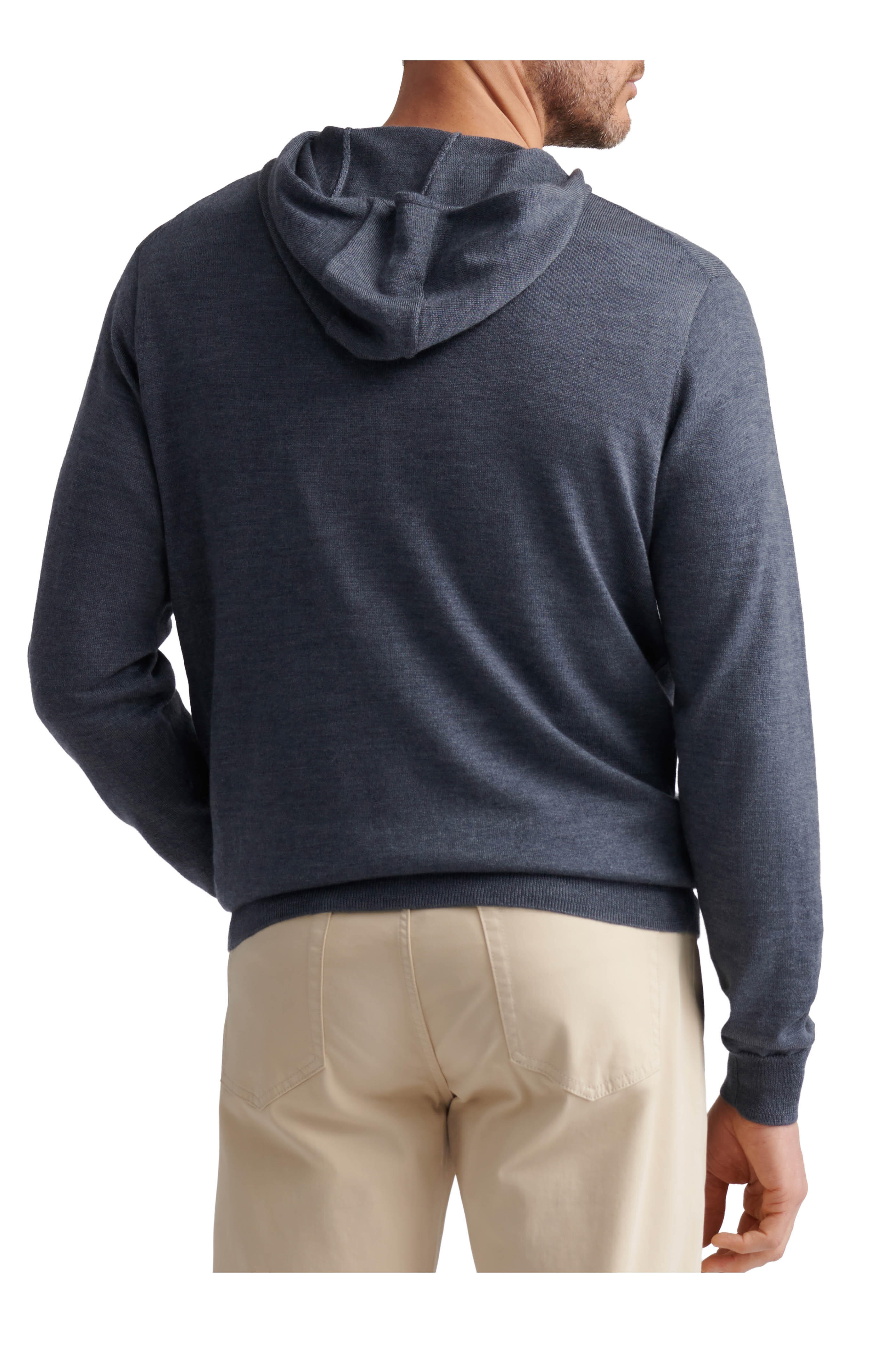Peter Millar - Popover Charcoal Gray Hoodie