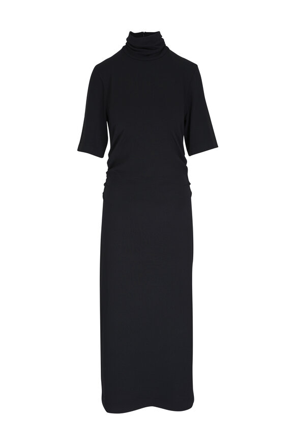 Brunello Cucinelli - Black Jersey Maxi Dress