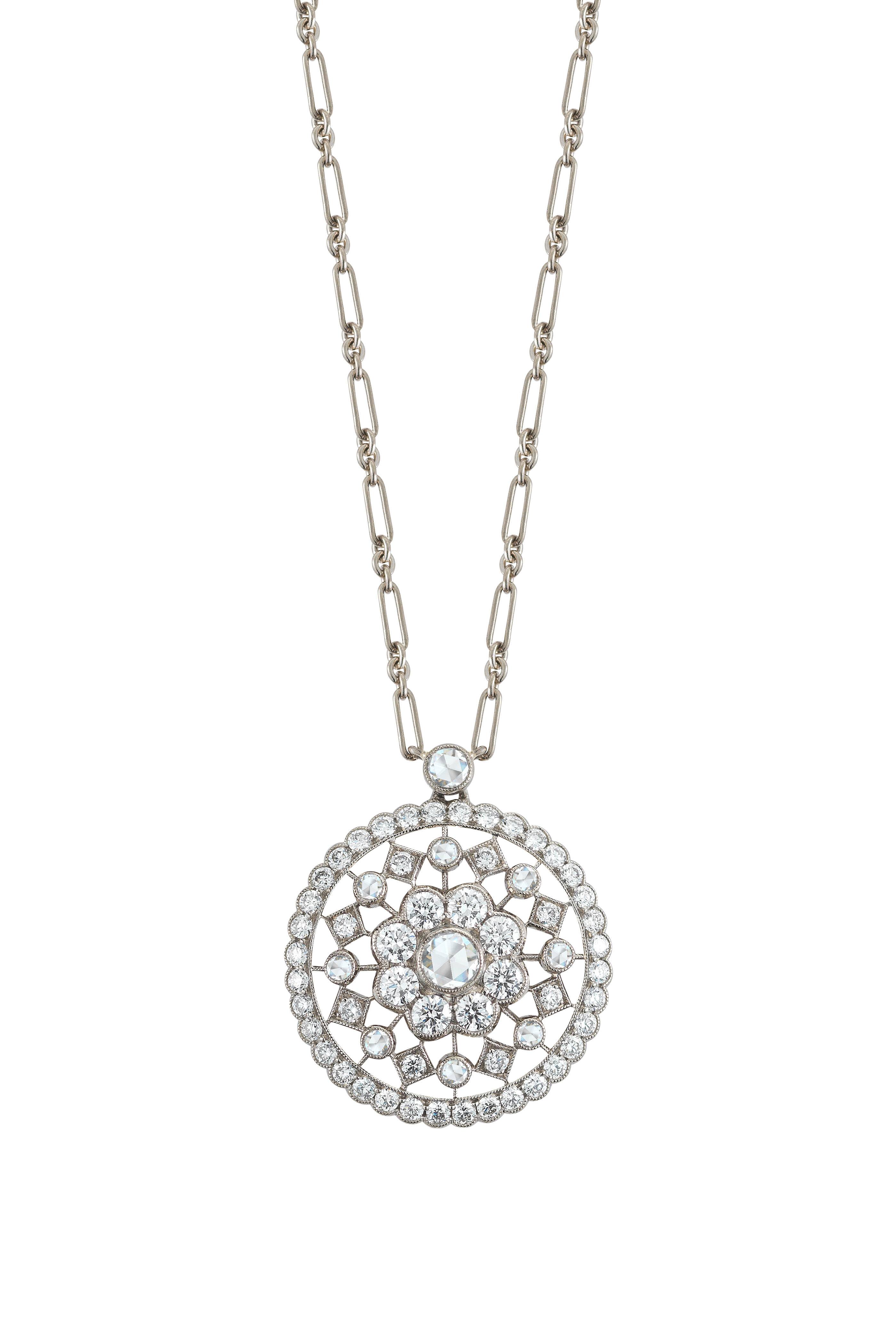 Kwiat - White Gold Diamond Necklace
