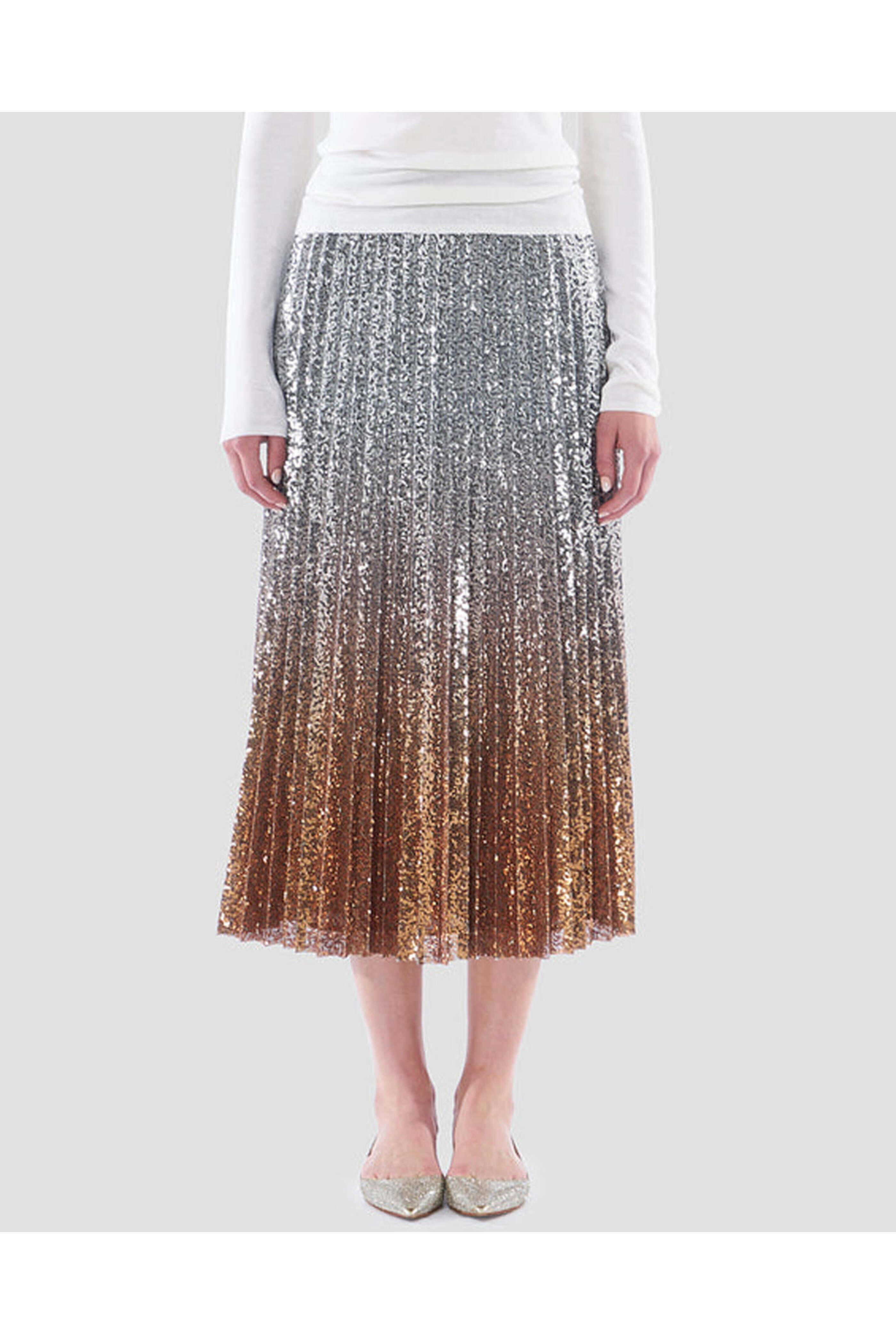 Le Superbe - Matte Metals Ombre Belinda Skirt