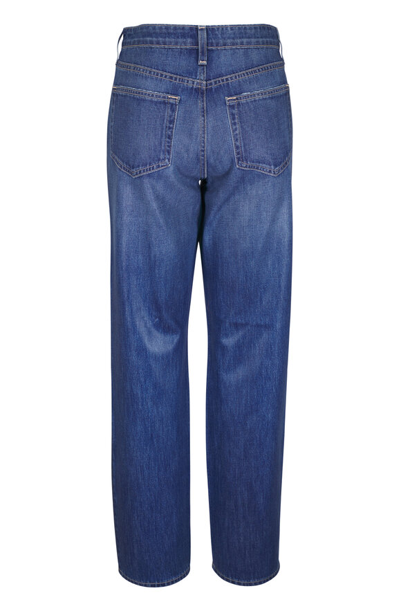 L'Agence - Marjorie Slouch Denim Slim Straight Pant