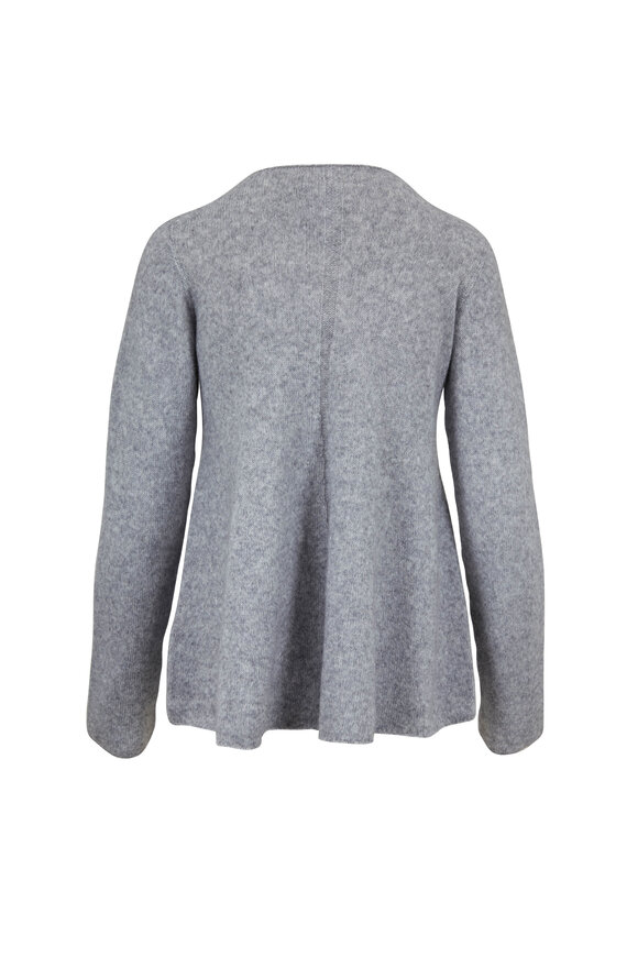 The Row - Sabel Medium Gray Swing Hem Sweater