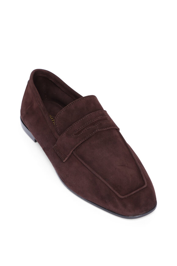 Sophique Milano Essenziale Brown Suede Loafer