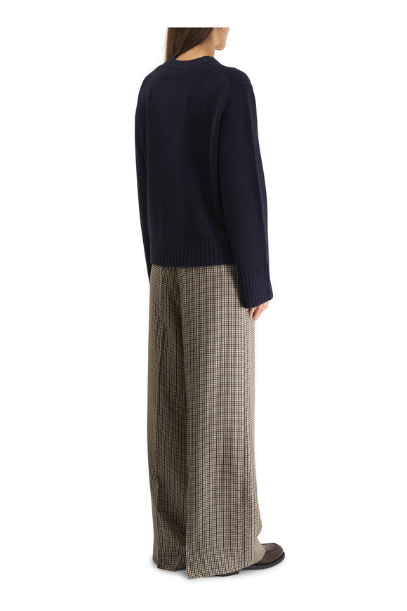 Dorothee Schumacher - Checked Coolness Khaki Multi Silk Pant 