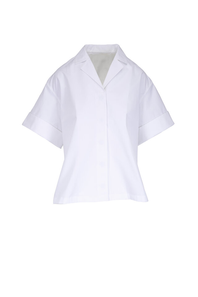 Stella McCartney - White Balloon Shirt | Mitchell Stores