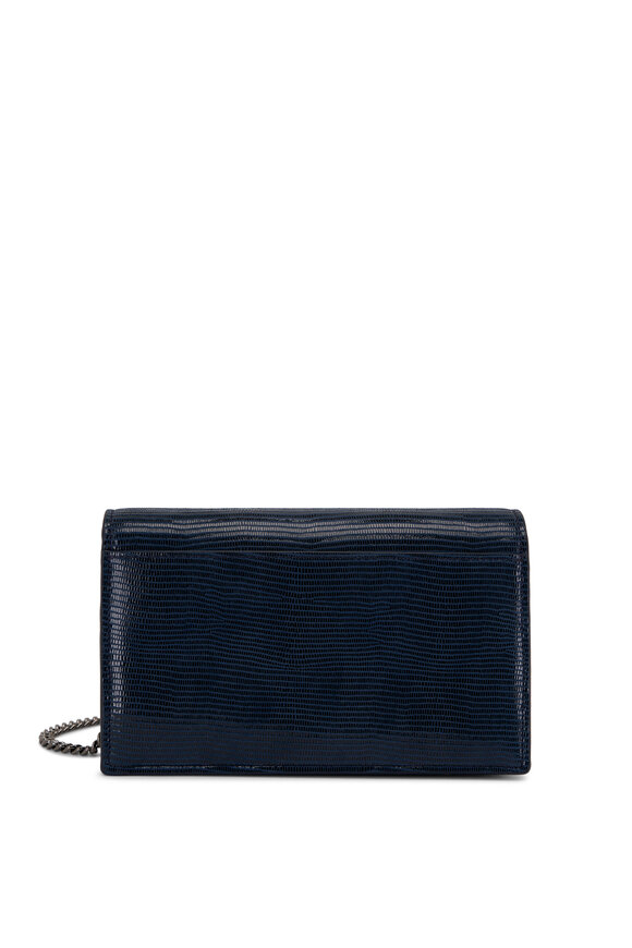 Akris Anouk Admiral Blue Envelope Shoulder Bag - view 3