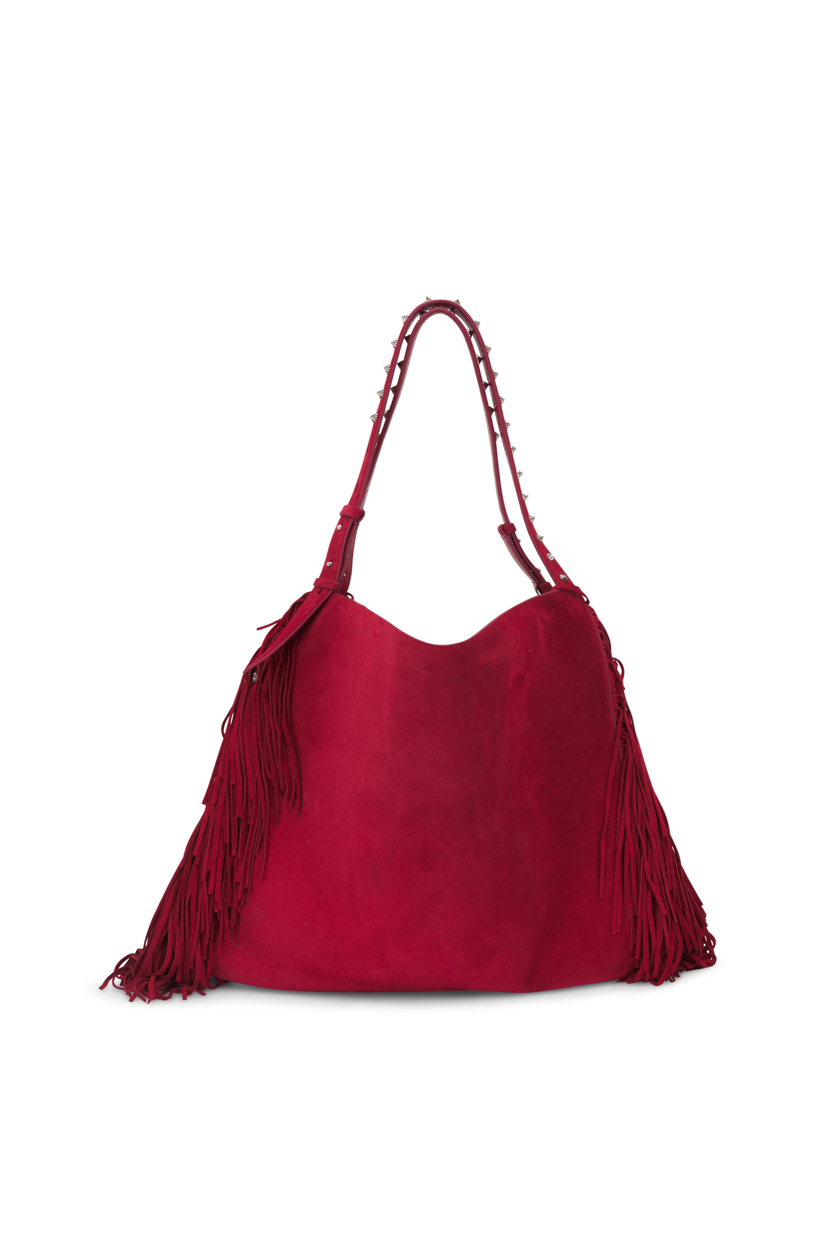 Christian Louboutin - Baggy Fever Suede Fringe Tote