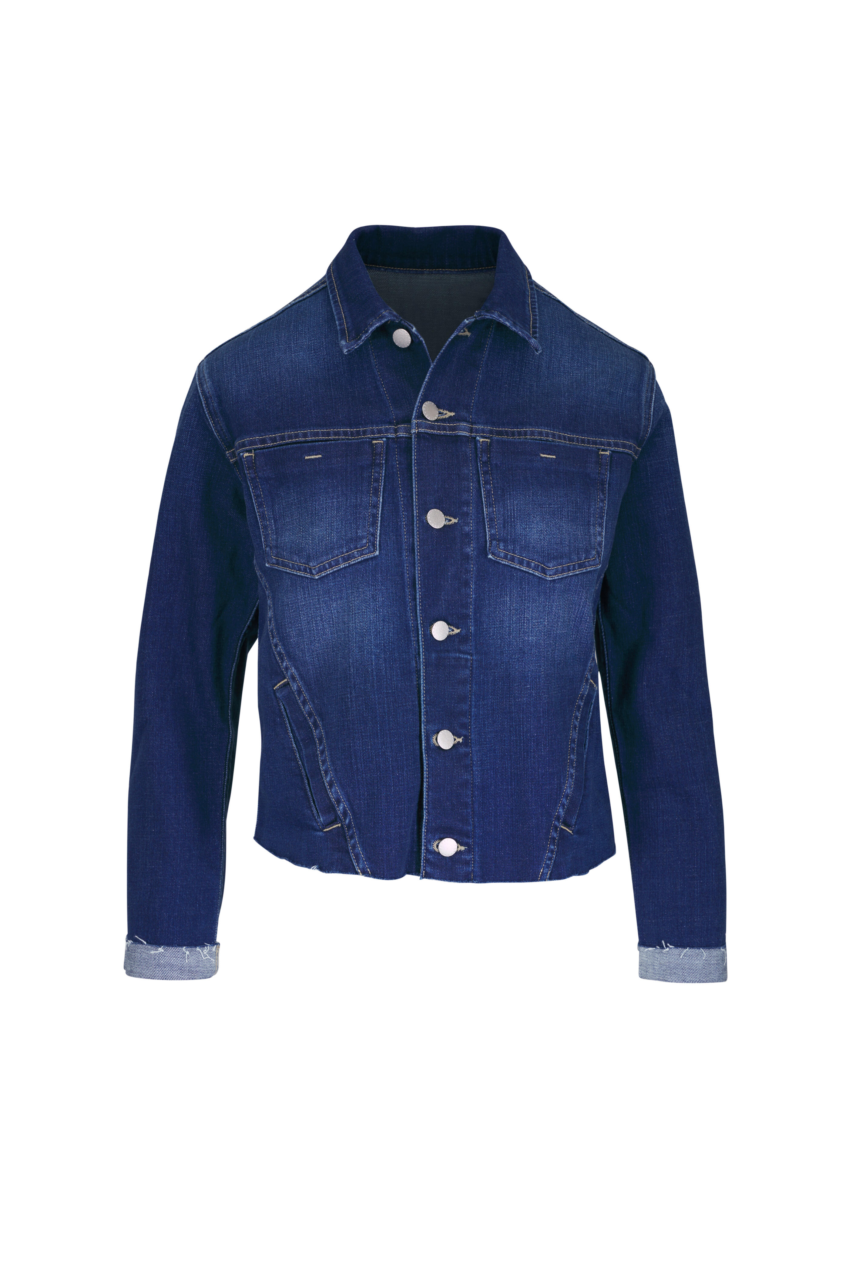 L'Agence - Janelle Marvista Slim Fit Jean Jacket