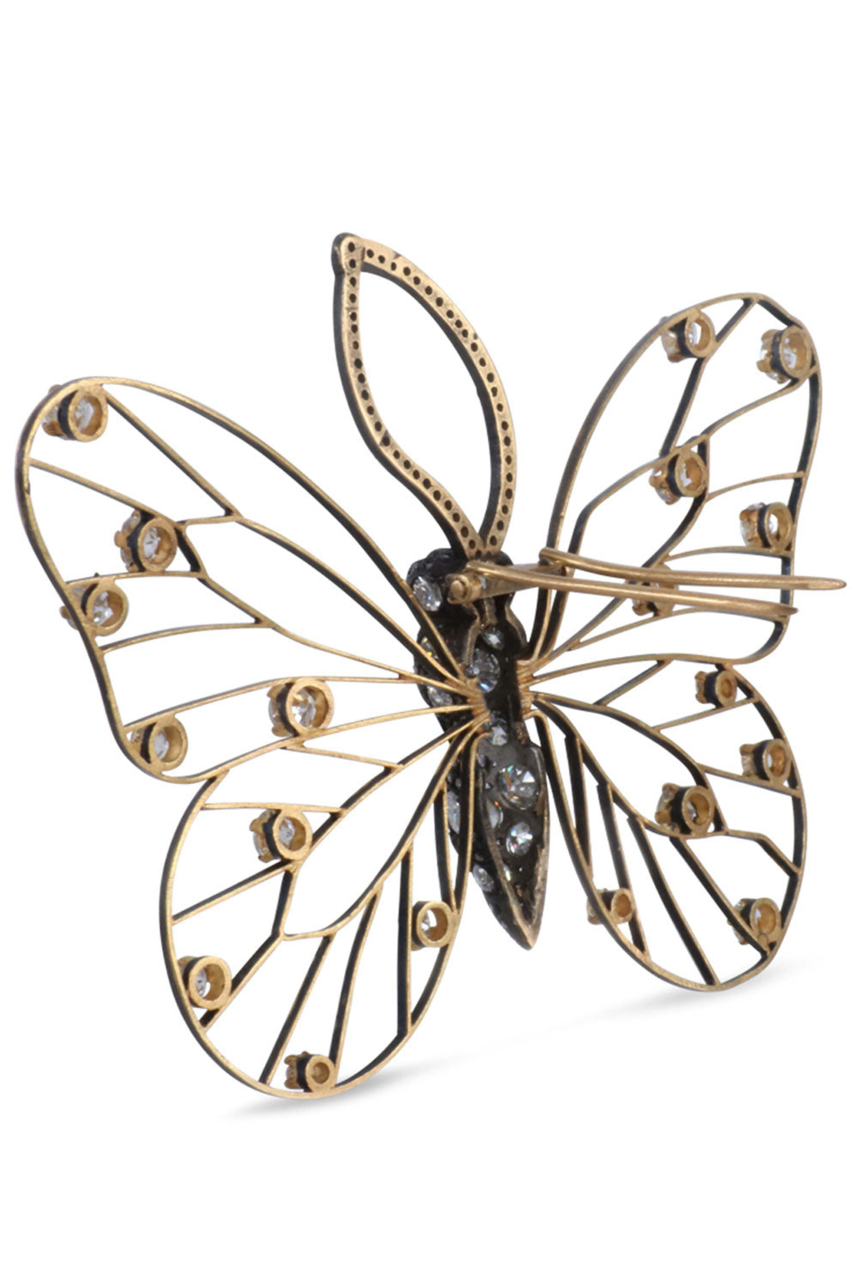 Michael Tracy - Golconda Butterfly Wing Brooch