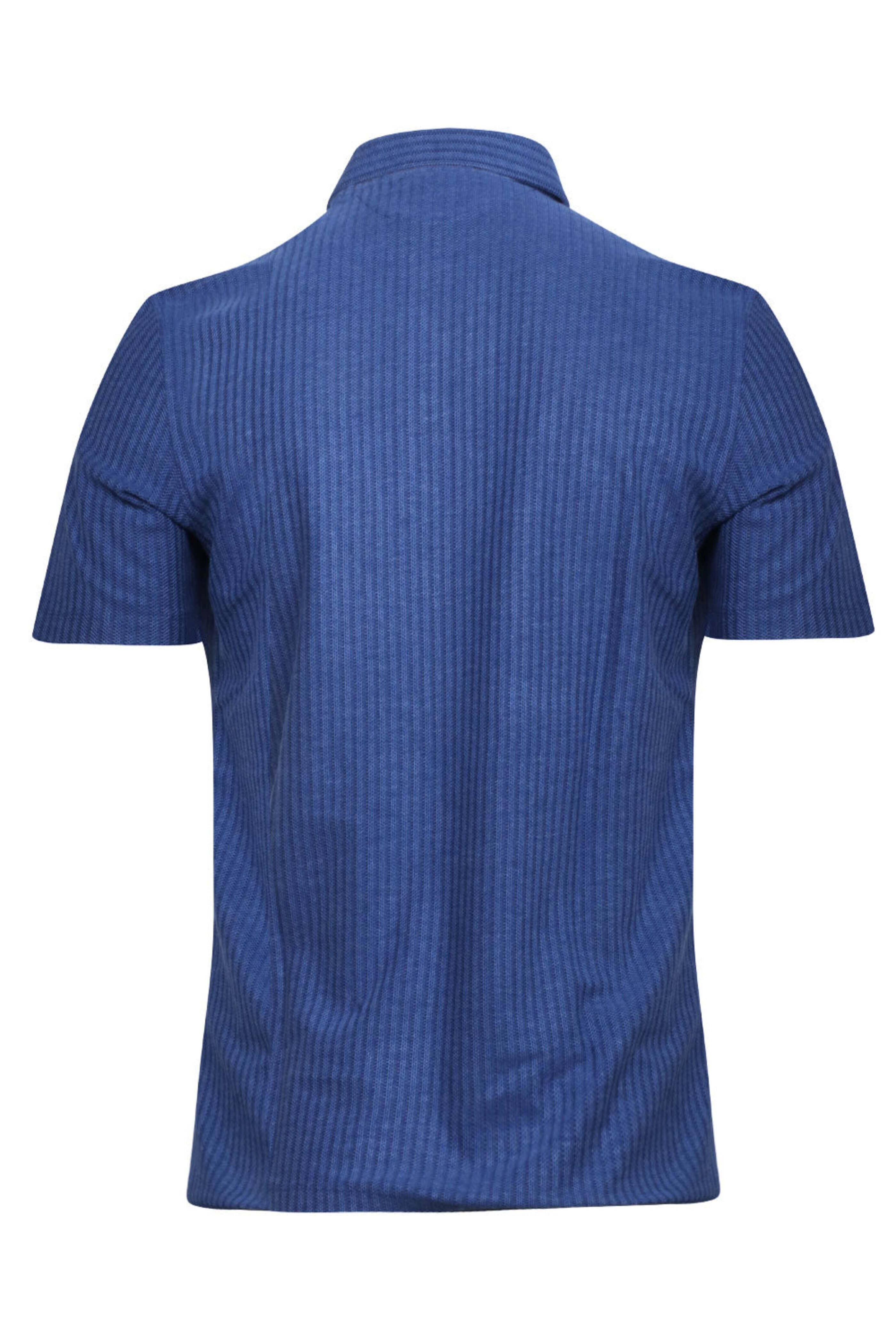 Brunello Cucinelli - Blue Jersey Sportshirt