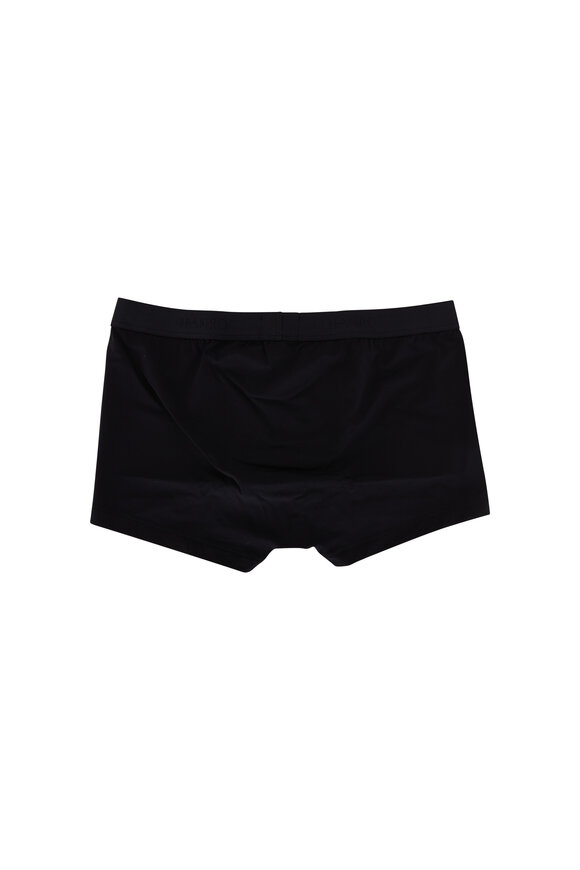 Ermenegildo Zegna Boxer Brief Black Men Underwear Stretch Cotton XXL - Tie  Deals
