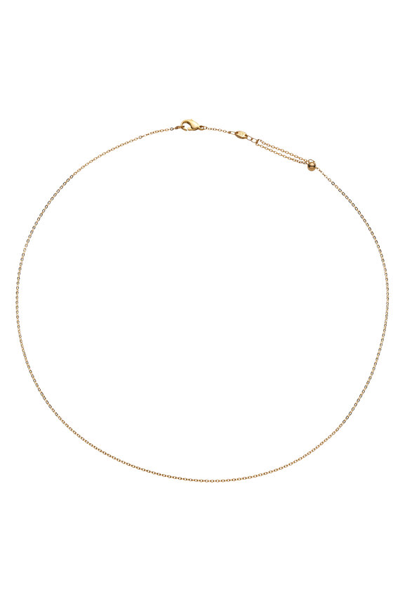 Paspaley 18k Yellow Gold Adjustable Trace Chain