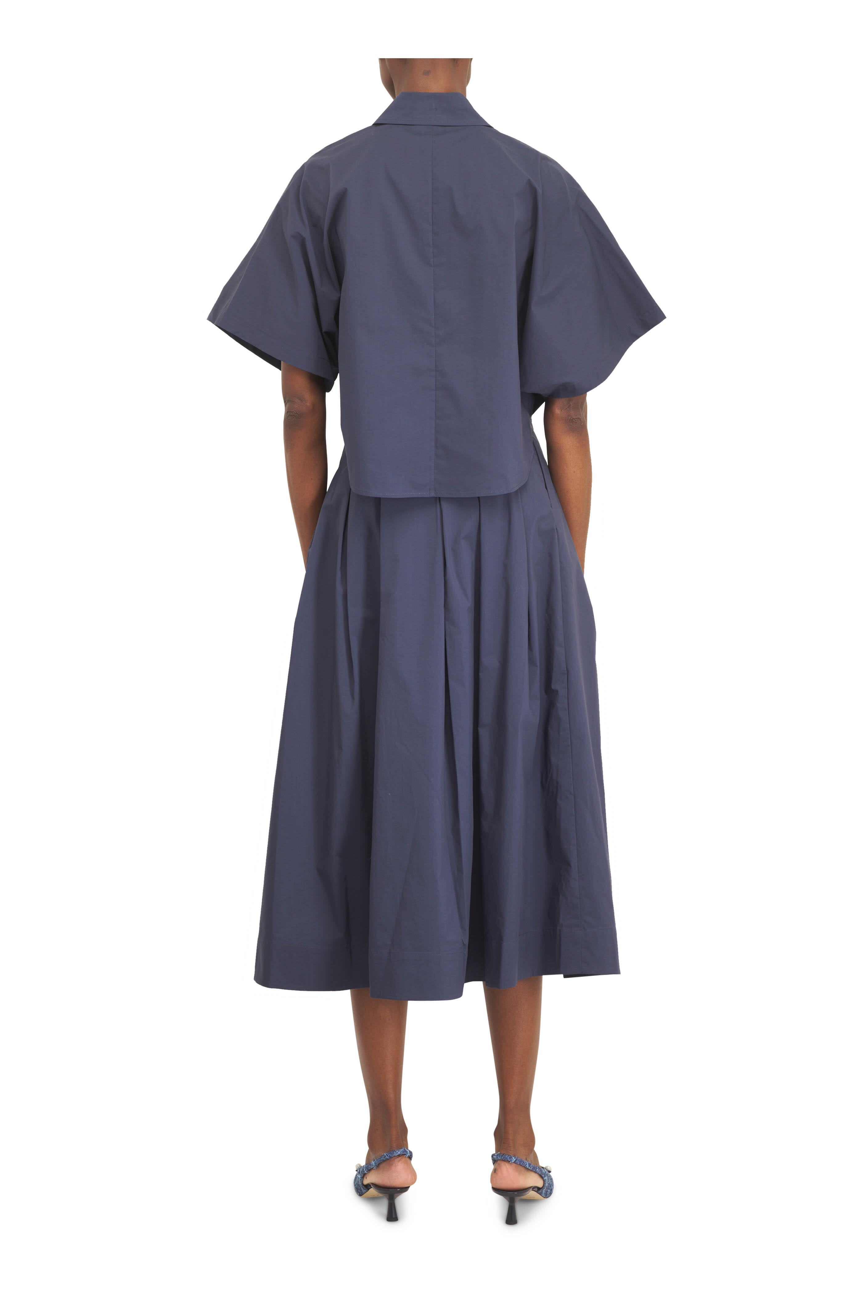Simkhai - Elora Navy Midi Skirt - view 3