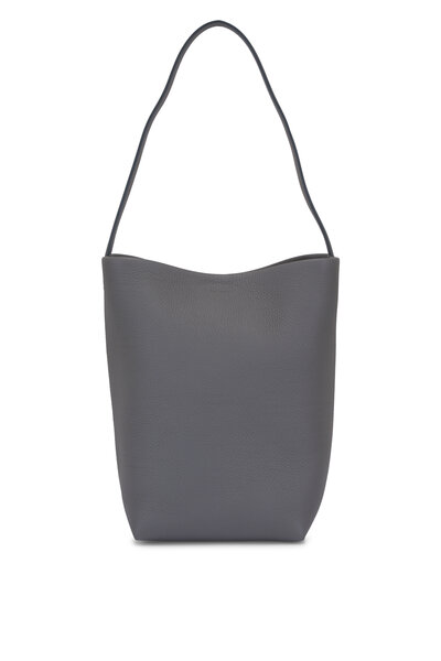 上質 ★ THE ROW Small N/S dark olive tote bag TR25159B-The-Row-Medium-N_S-