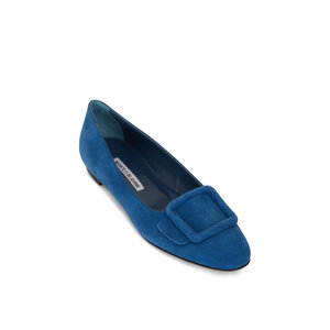 【MANOLO BLAHNIK】ラフィア バックル ディテール ミュール MANOLO BLAHNIK】ラフィア バックル ディテール ミュール