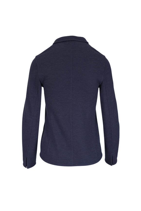 Akris Lima Navy Blue Short Jacket - view 3
