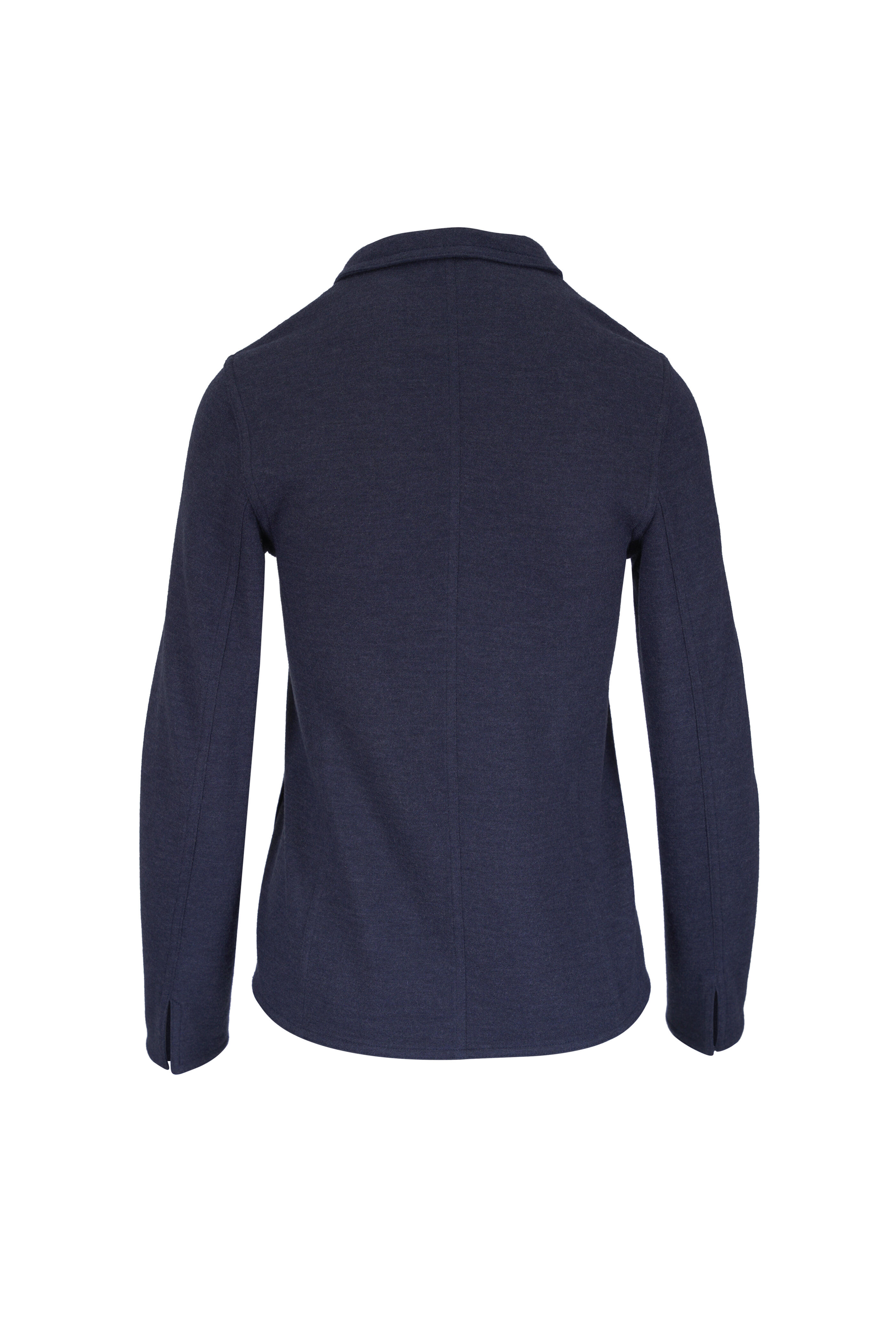 Akris - Lima Navy Blue Short Jacket - view 4