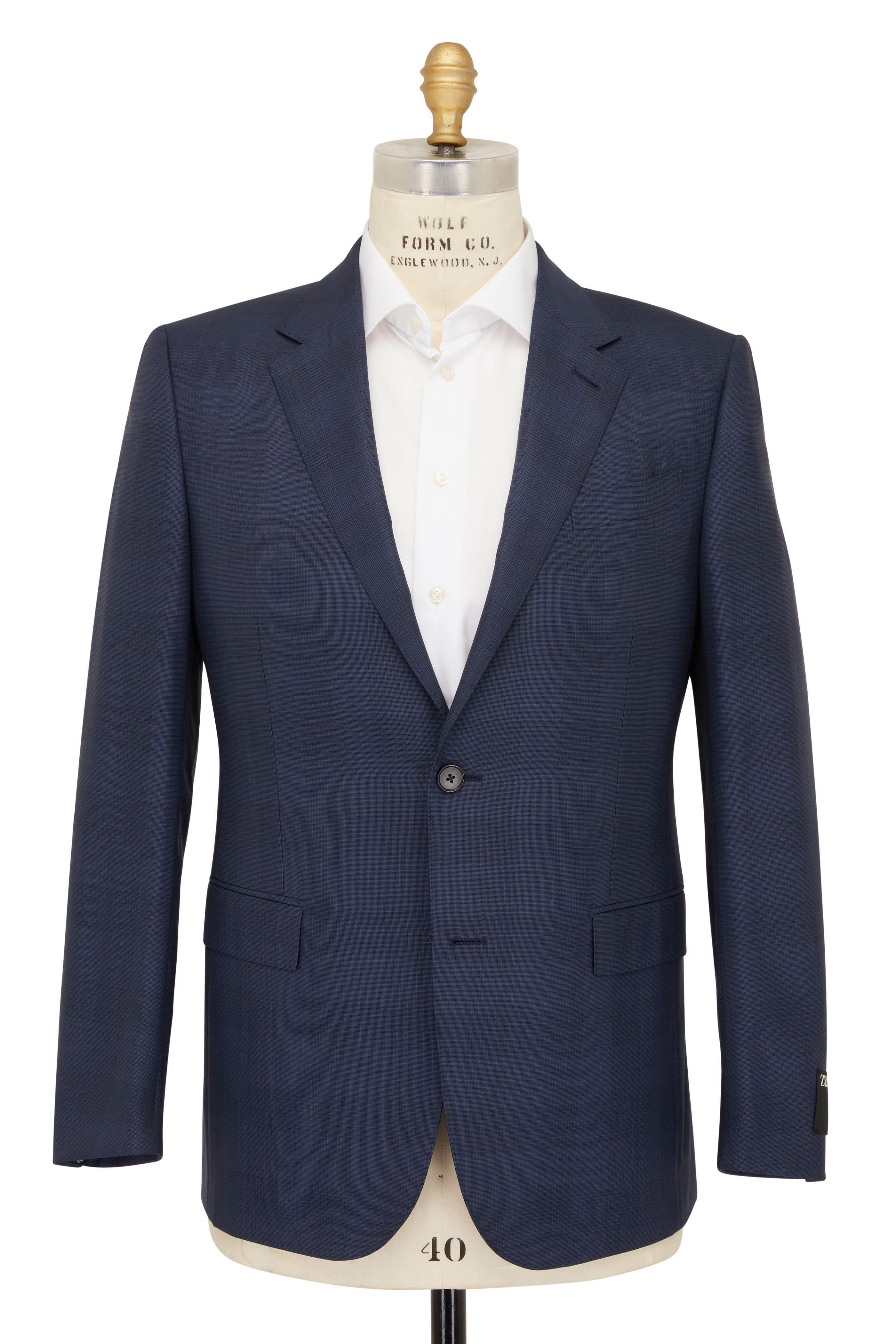 スーツ Ermenegildo Zegna 15 milmil 15 Suits 48 Navy Blue 15milmil15 Wool Suit SS25 22453038 | Zegna US