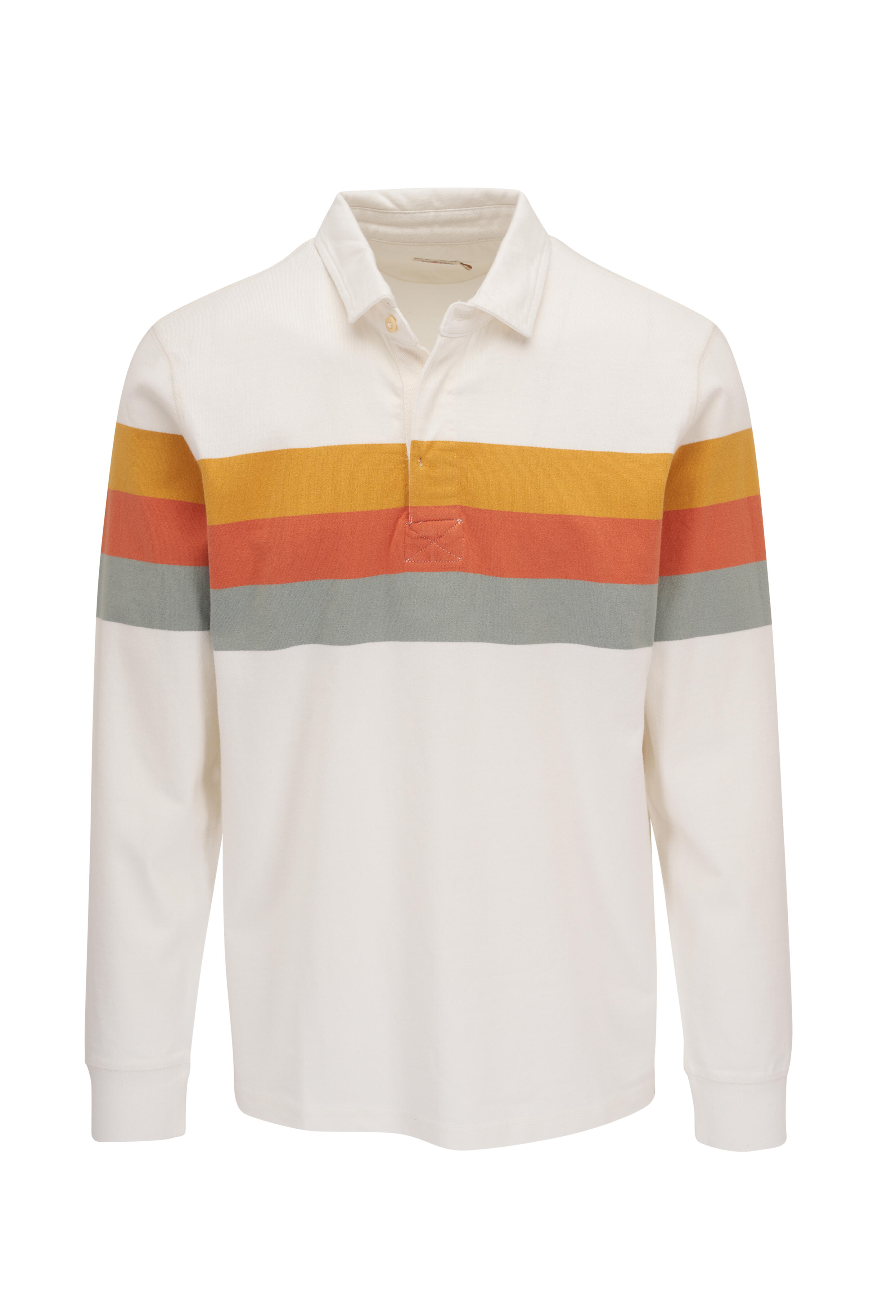 Faherty Brand - Mountain Sun Stripe Rugby Polo