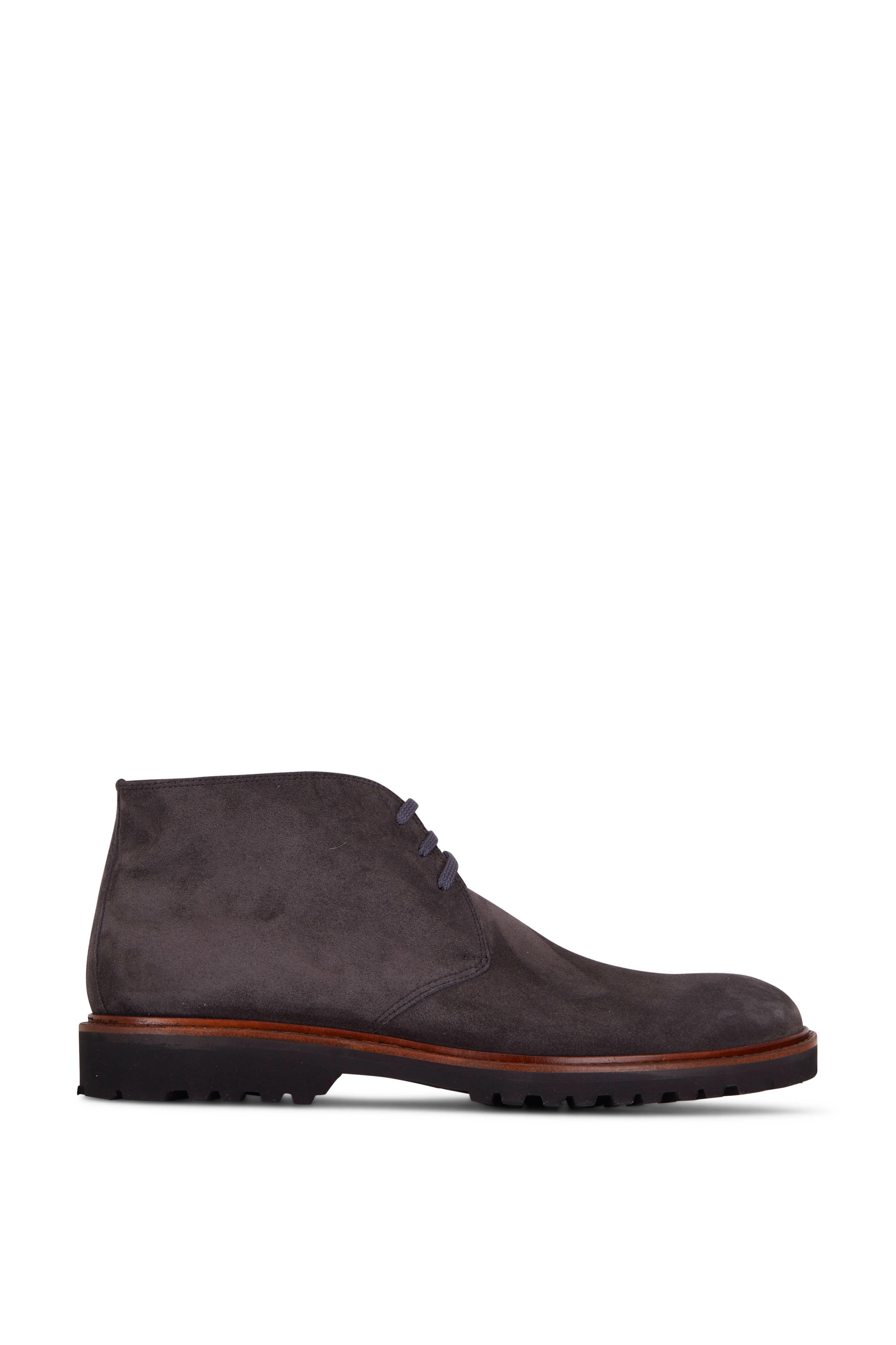 Lowhite - Gray Suede Chukka Boot | Mitchell Stores