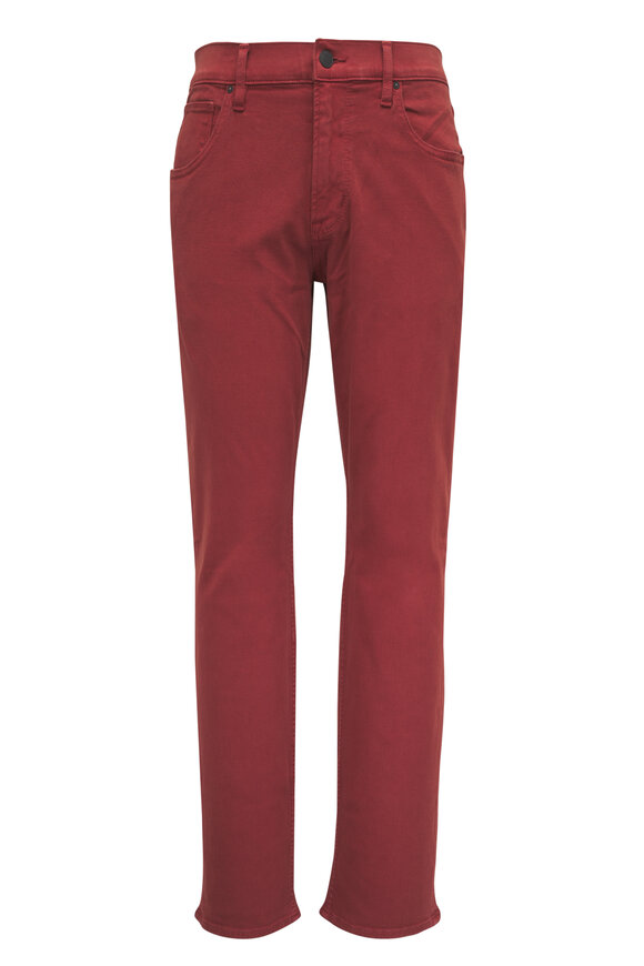 Hudson Blake Brick Slim Fit Five Pocket Pant