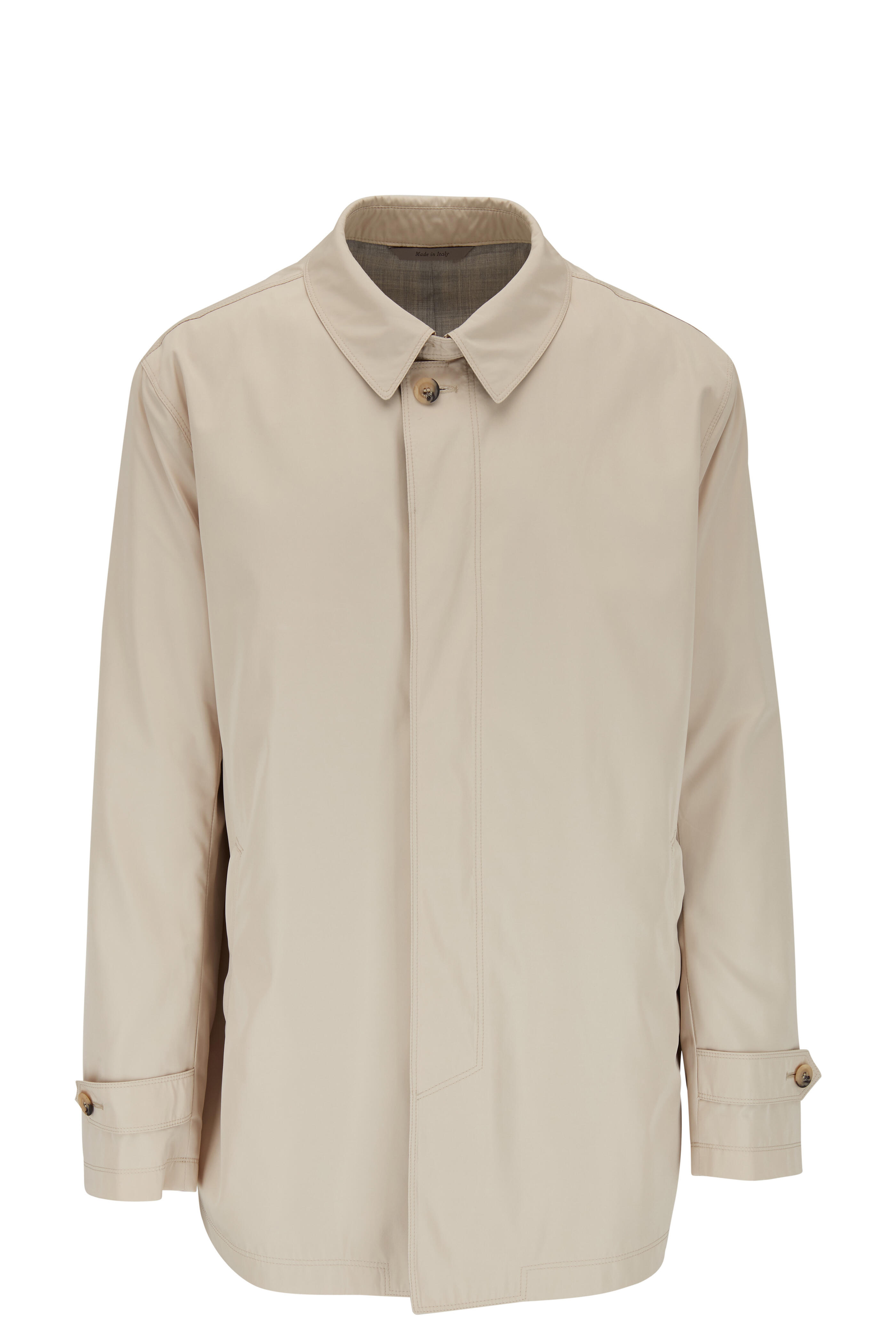 Canali - Classic Tan Trench Coat
