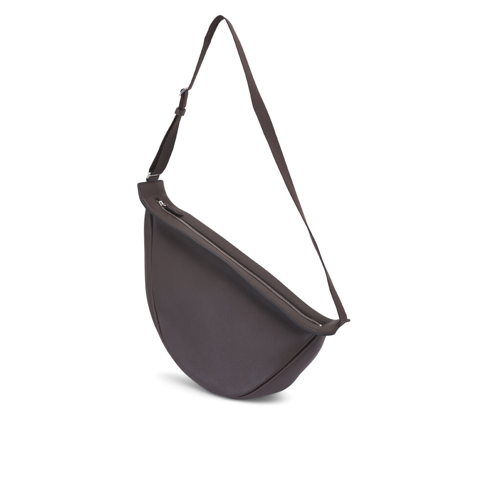 国内即発【The Row】Slouchy Banana Large Bag ブラック W1196 Slouchy Banana Large – La Garçonne
