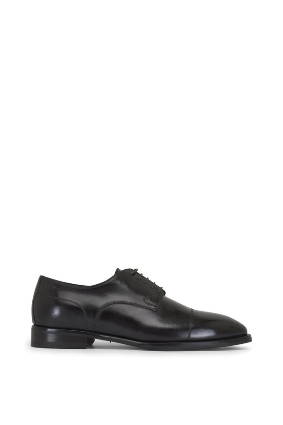 Di Bianco - Bersano Black Leather Dress Shoe