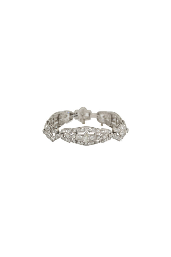 Lowy & Co Estate Deco Diamond Bracelet